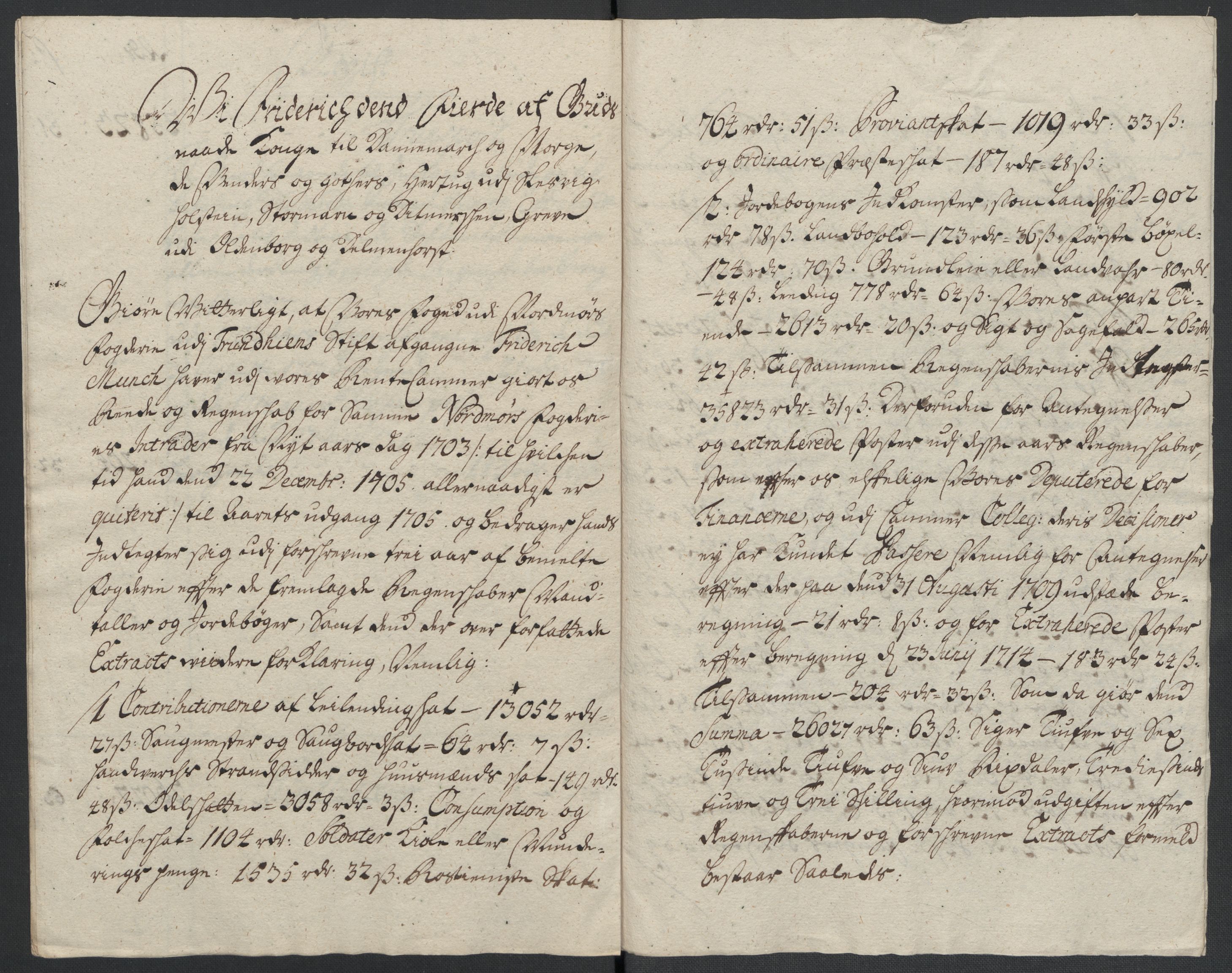 Rentekammeret inntil 1814, Reviderte regnskaper, Fogderegnskap, AV/RA-EA-4092/R56/L3741: Fogderegnskap Nordmøre, 1705, p. 160