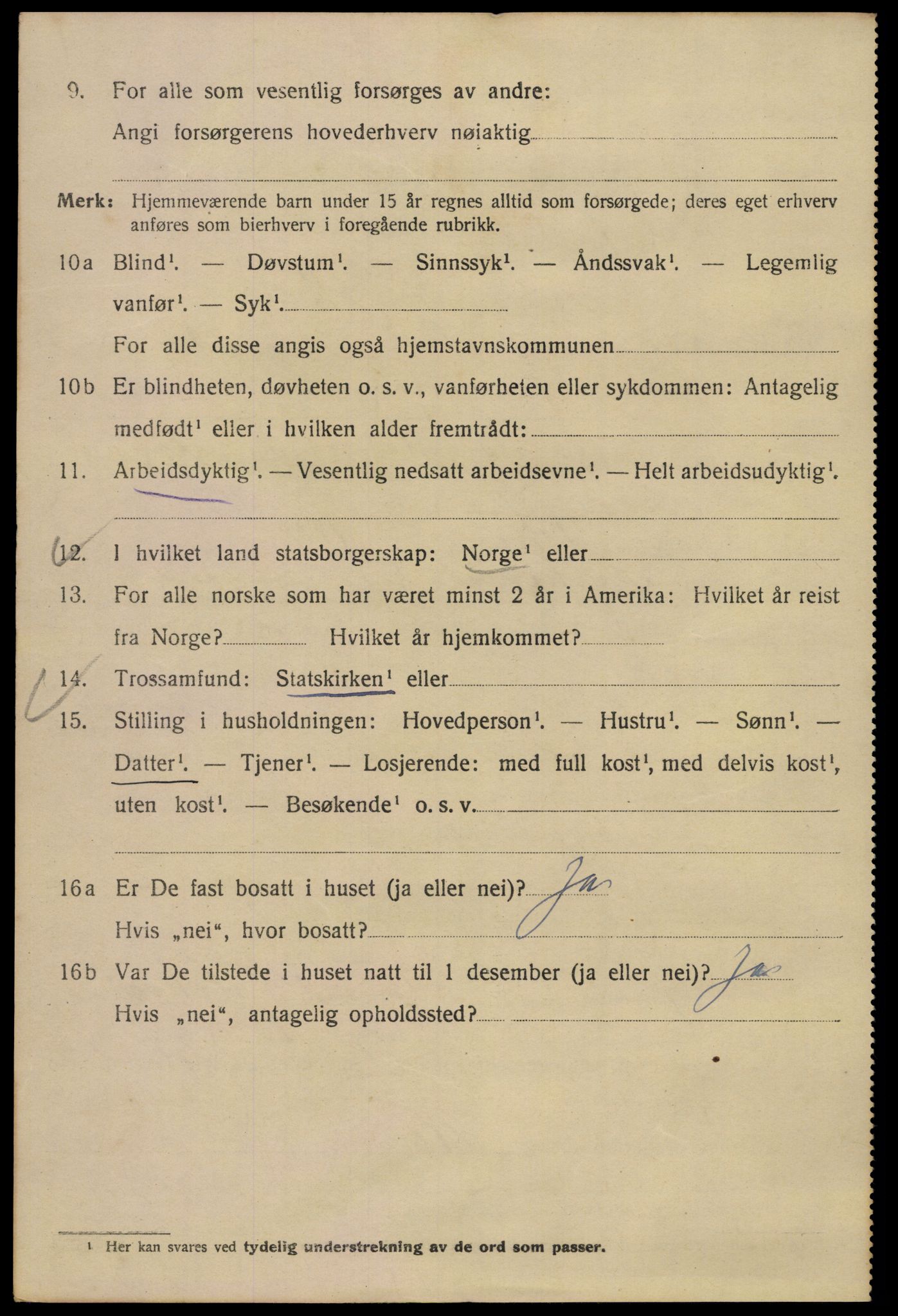 SAO, 1920 census for Kristiania, 1920, p. 409074