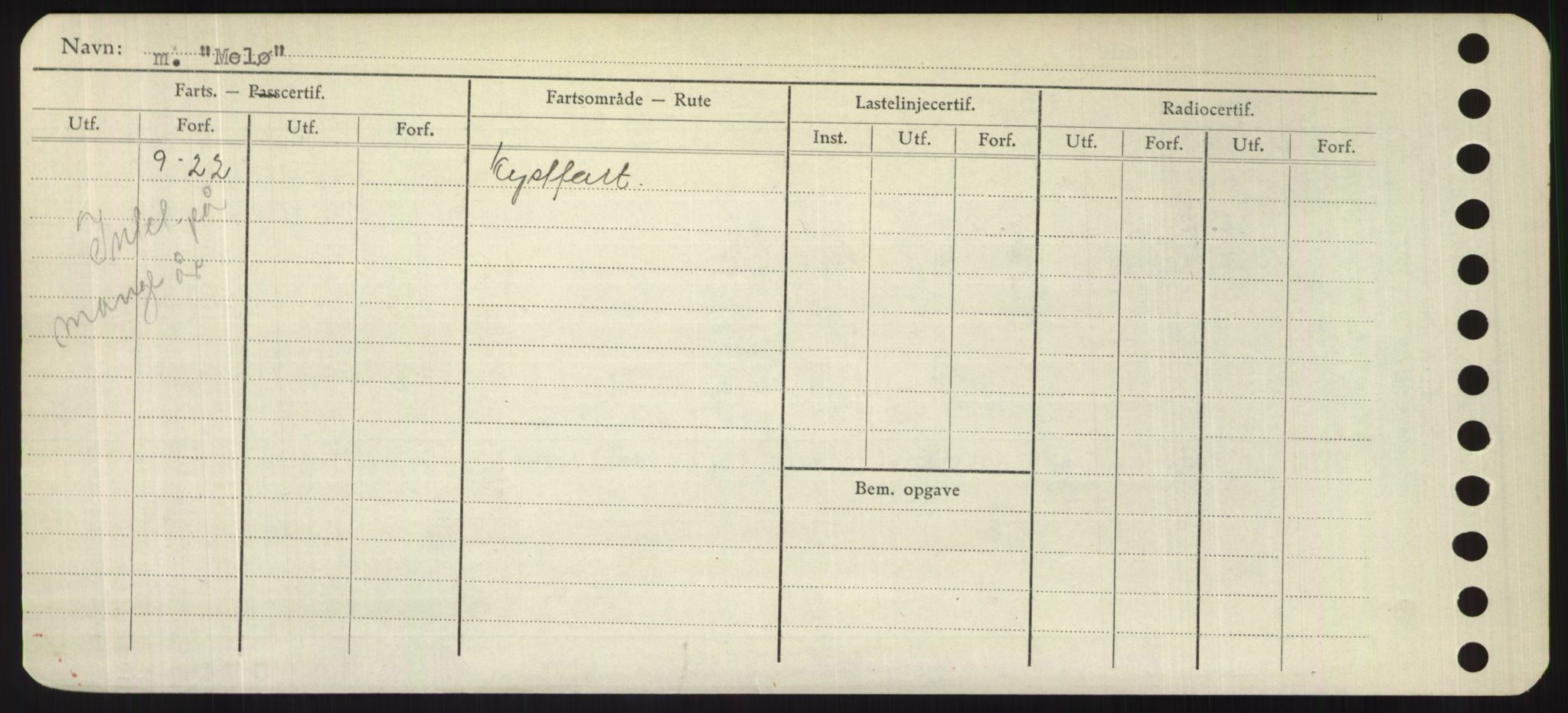 Sjøfartsdirektoratet med forløpere, Skipsmålingen, AV/RA-S-1627/H/Hd/L0024: Fartøy, M-Mim, p. 494