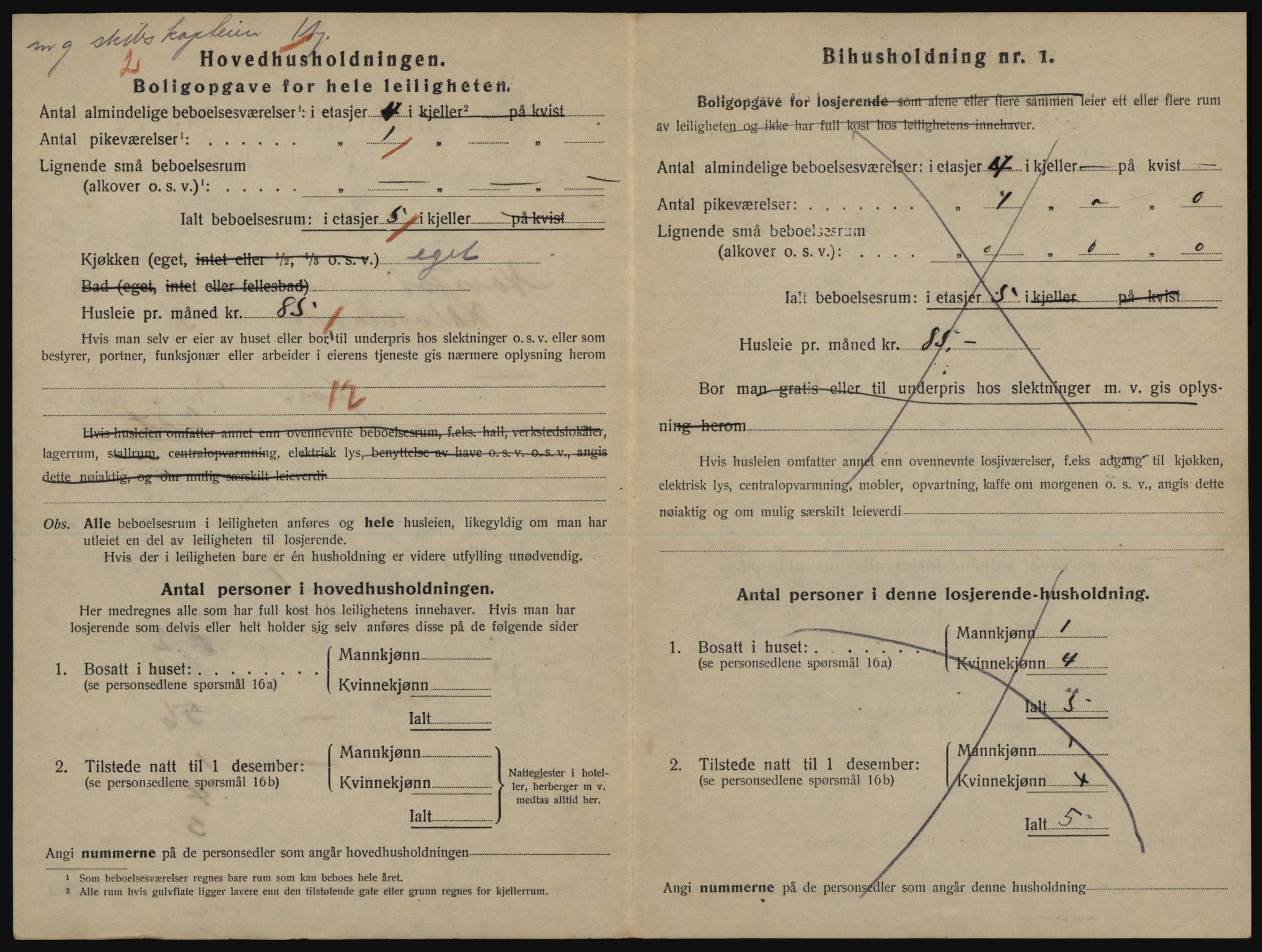 SATØ, 1920 census for Harstad, 1920, p. 1412