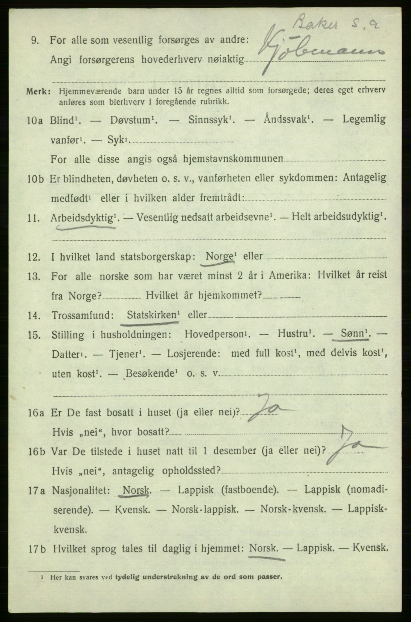 SATØ, 1920 census for Måsøy, 1920, p. 2221
