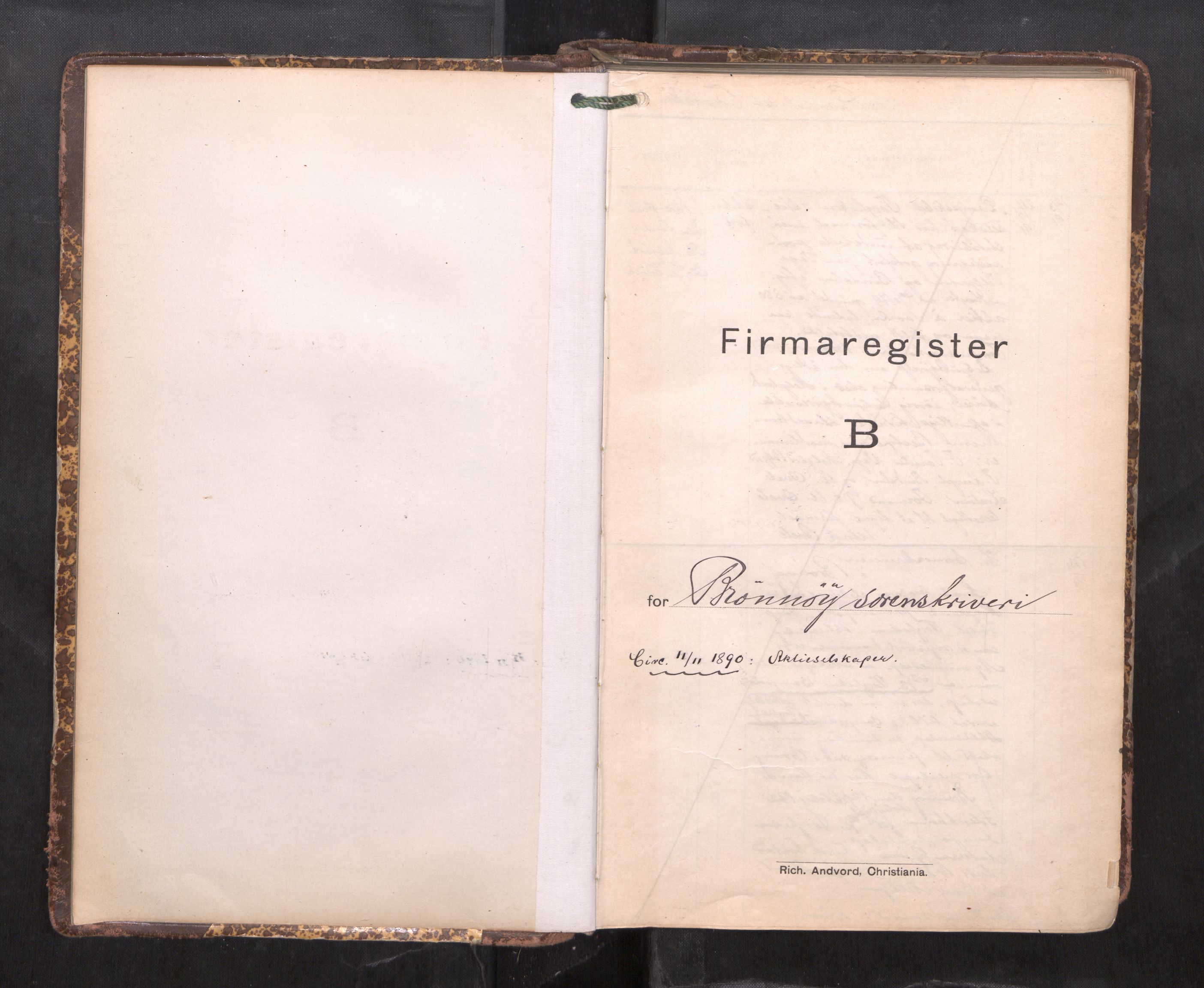 Brønnøy sorenskriveri, SAT/A-4170/2/J/Ja/Jaa/L0002: Firmaregister B, 1891-1940, p. 3