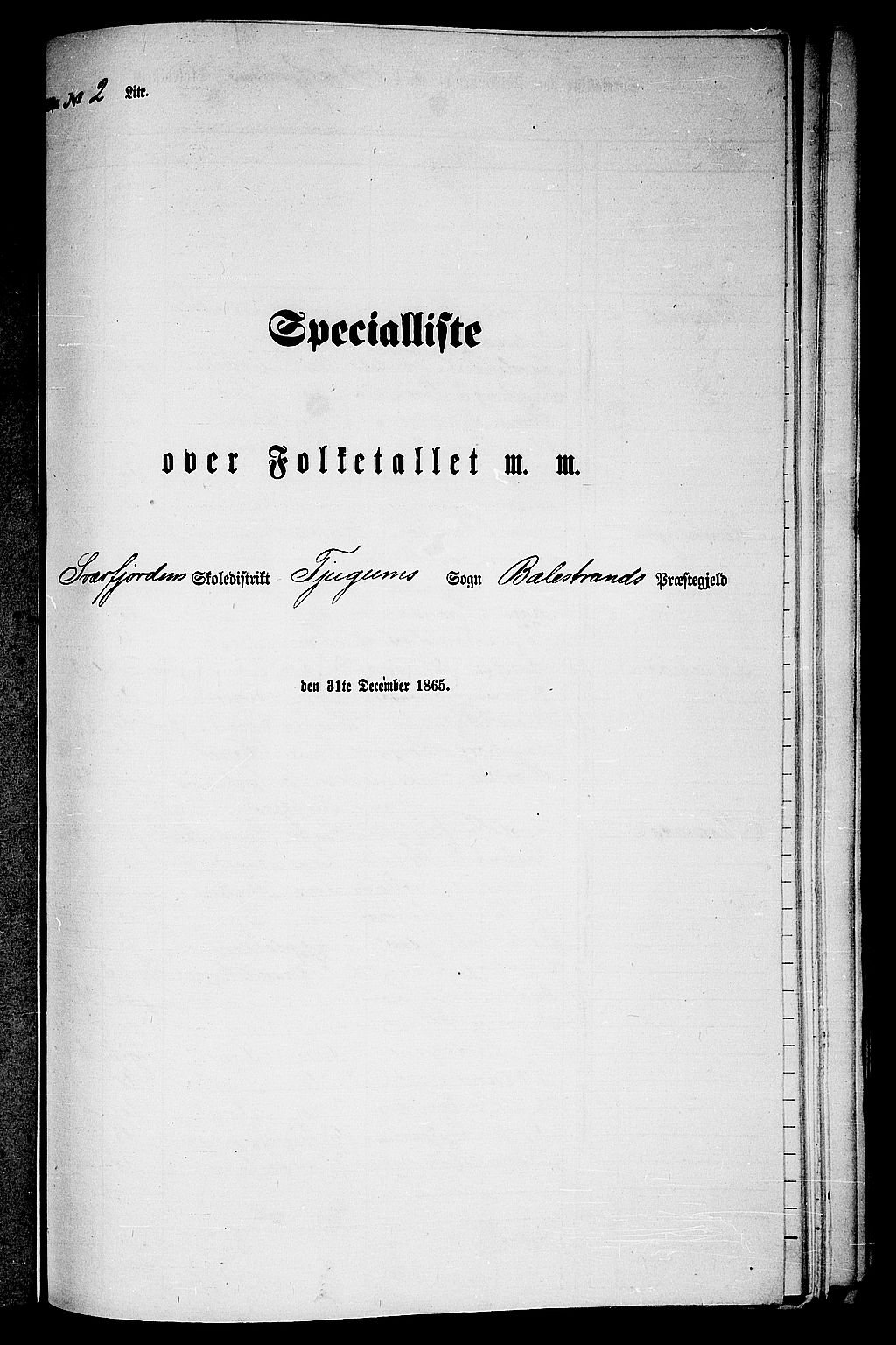 RA, 1865 census for Balestrand, 1865, p. 28