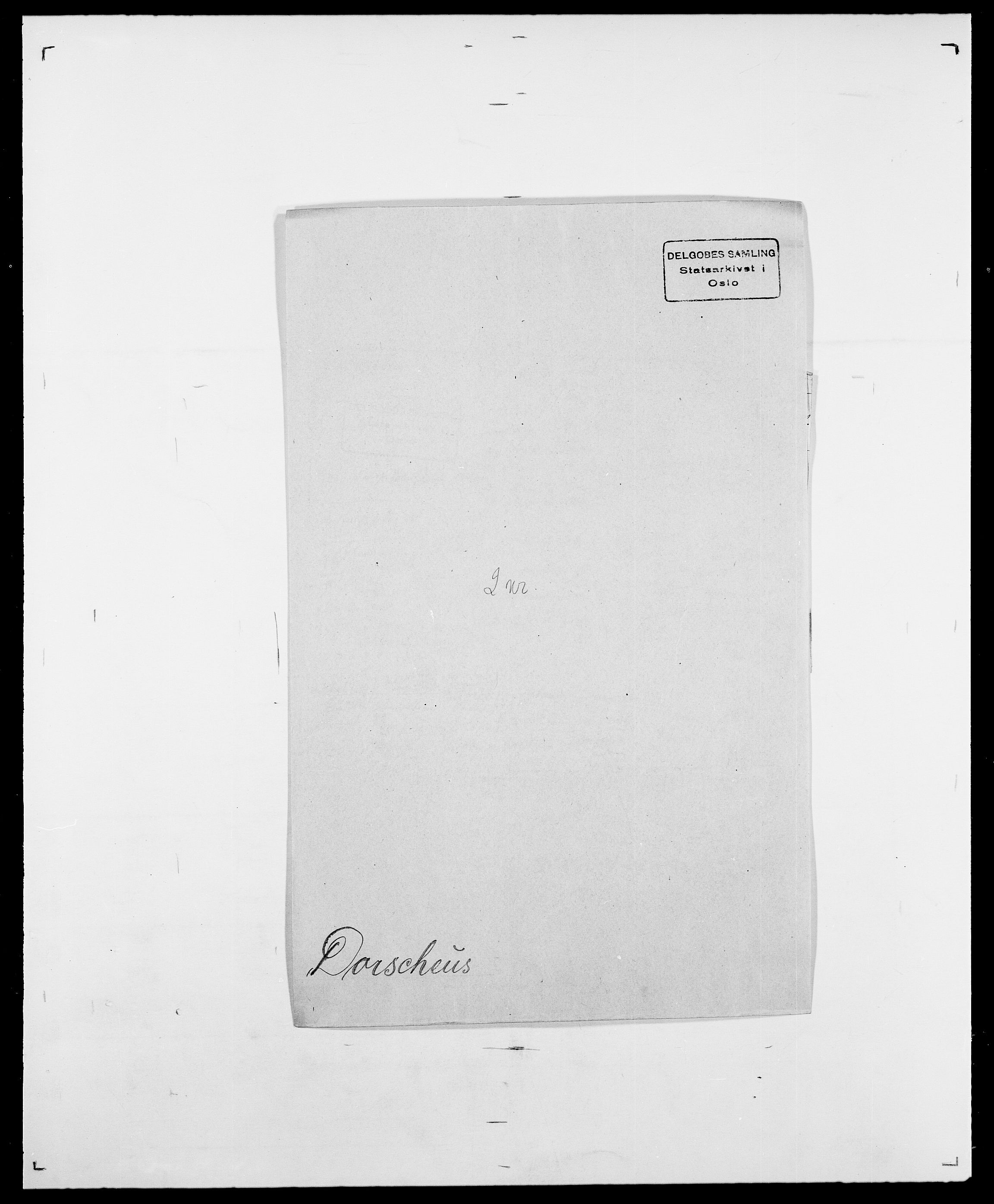 Delgobe, Charles Antoine - samling, AV/SAO-PAO-0038/D/Da/L0009: Dahl - v. Düren, p. 699