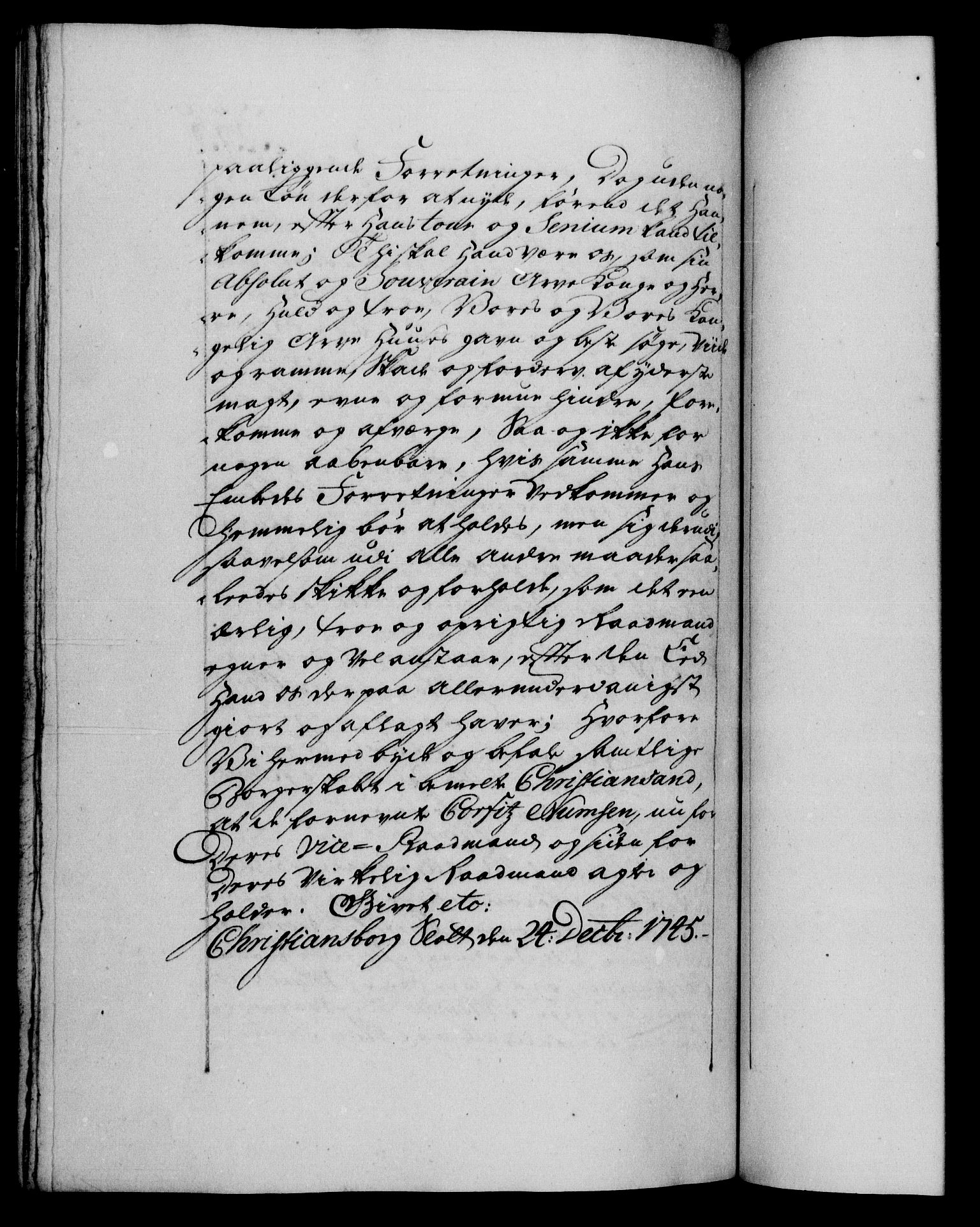 Danske Kanselli 1572-1799, AV/RA-EA-3023/F/Fc/Fca/Fcaa/L0034: Norske registre, 1745-1746, p. 355b