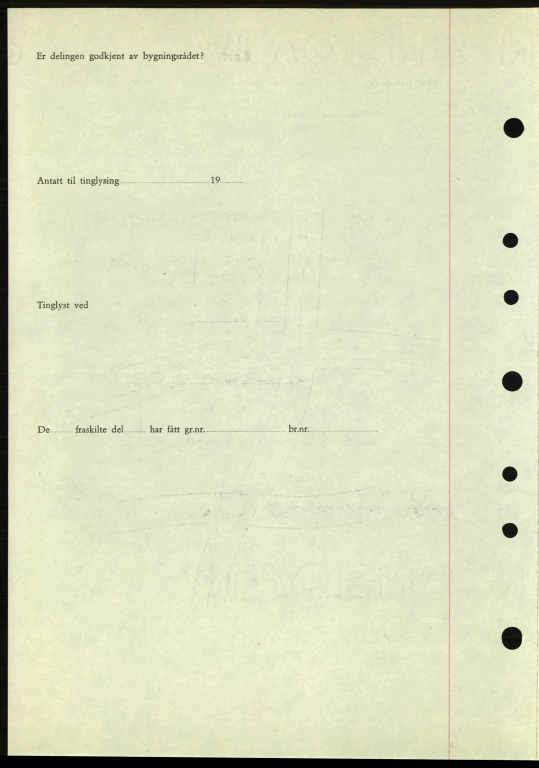 Nordre Sunnmøre sorenskriveri, AV/SAT-A-0006/1/2/2C/2Ca: Mortgage book no. A20a, 1945-1945, Diary no: : 793/1945