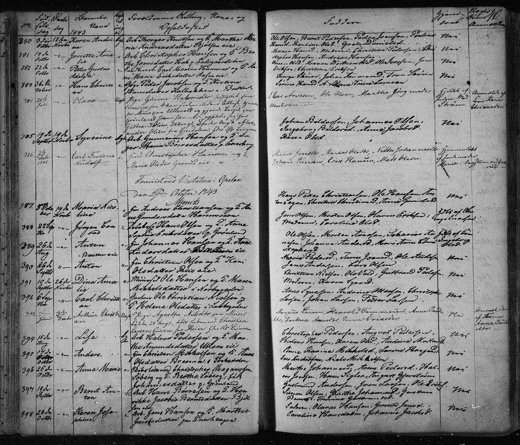 Aker prestekontor kirkebøker, AV/SAO-A-10861/F/L0019: Parish register (official) no. 19, 1842-1852, p. 40