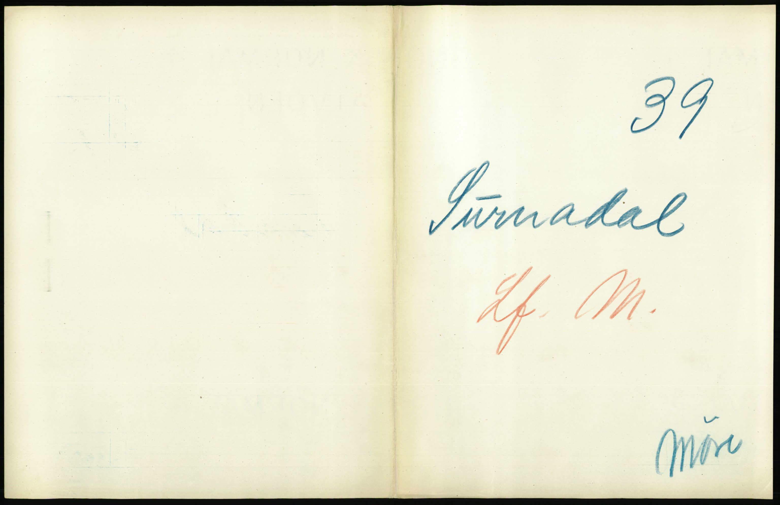 Statistisk sentralbyrå, Sosiodemografiske emner, Befolkning, RA/S-2228/D/Df/Dfc/Dfca/L0040: Møre fylke: Levendefødte menn og kvinner. Bygder., 1921, p. 593