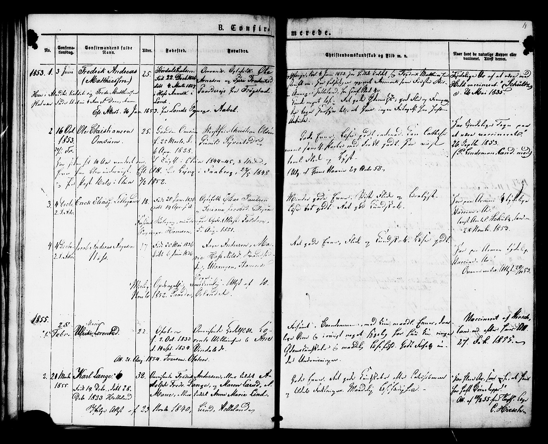 Ministerialprotokoller, klokkerbøker og fødselsregistre - Sør-Trøndelag, SAT/A-1456/624/L0480: Parish register (official) no. 624A01, 1841-1864, p. 13