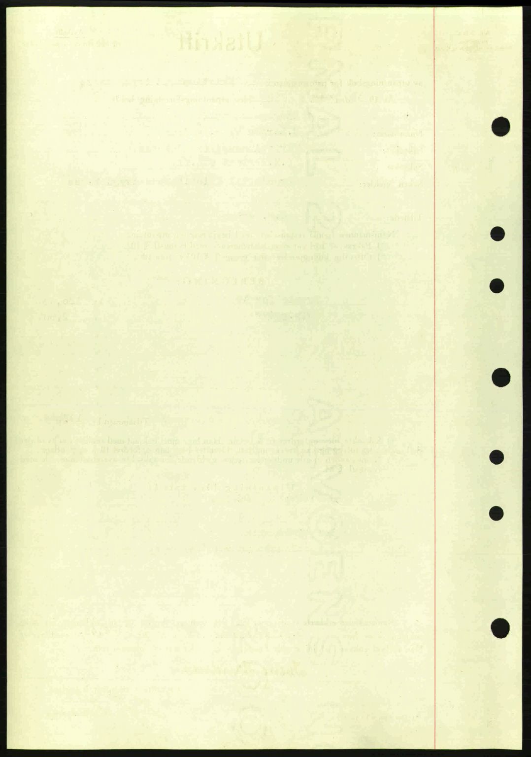 Kristiansund byfogd, SAT/A-4587/A/27: Mortgage book no. 31, 1938-1939, Diary no: : 802/1939