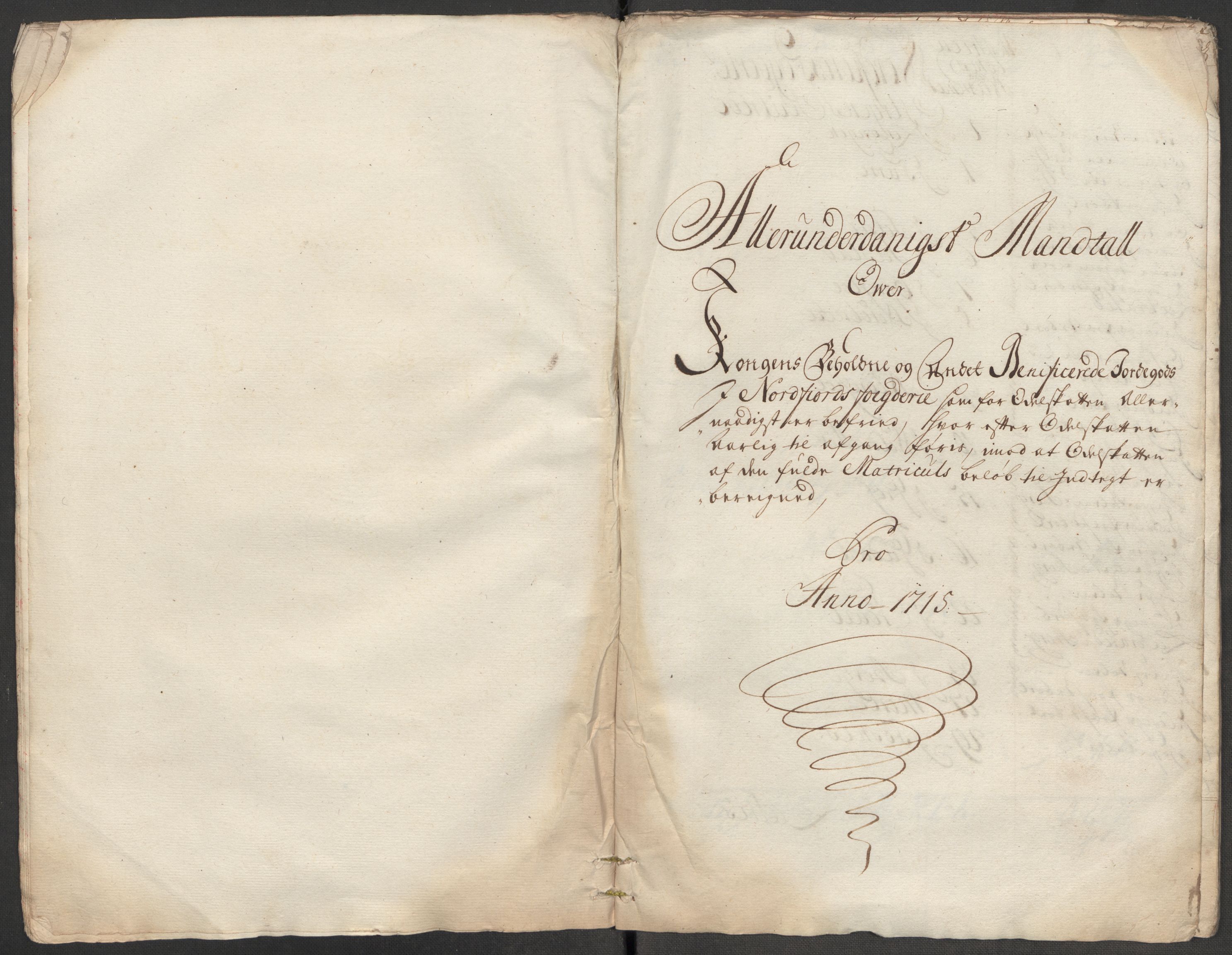 Rentekammeret inntil 1814, Reviderte regnskaper, Fogderegnskap, AV/RA-EA-4092/R53/L3439: Fogderegnskap Sunn- og Nordfjord, 1715, p. 162