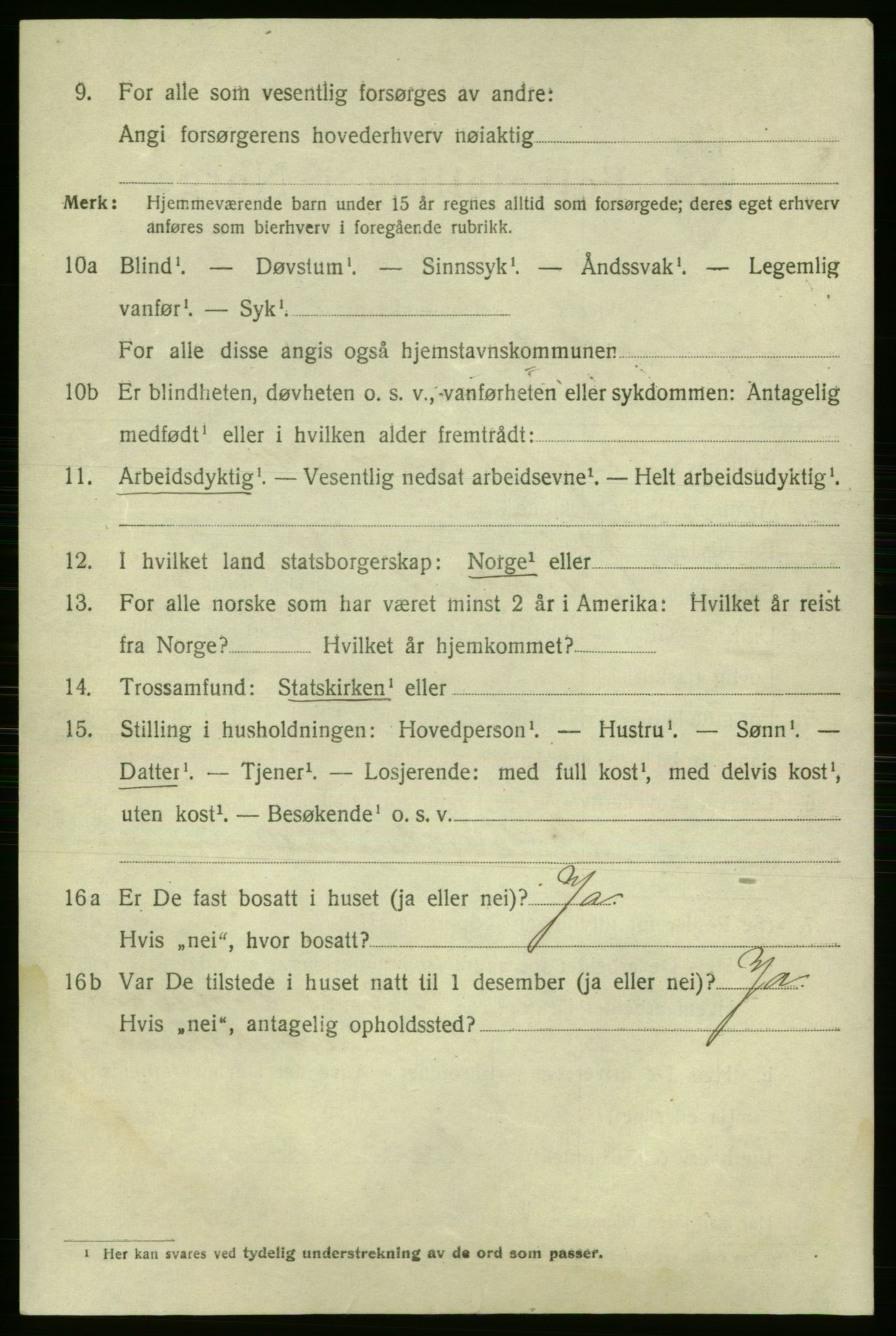 SAO, 1920 census for Fredrikshald, 1920, p. 16844