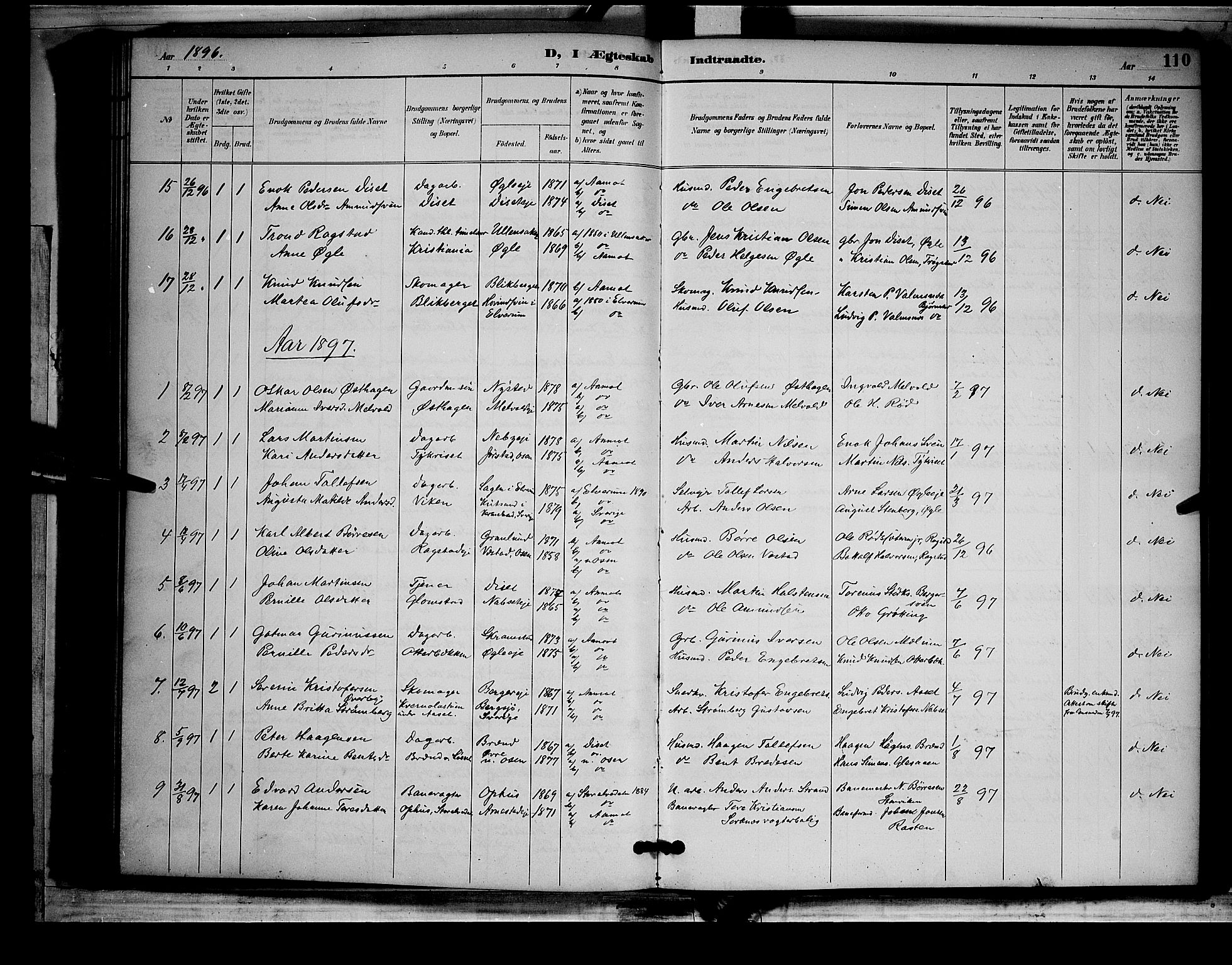 Åmot prestekontor, Hedmark, AV/SAH-PREST-056/H/Ha/Hab/L0002: Parish register (copy) no. 2, 1896-1906, p. 110