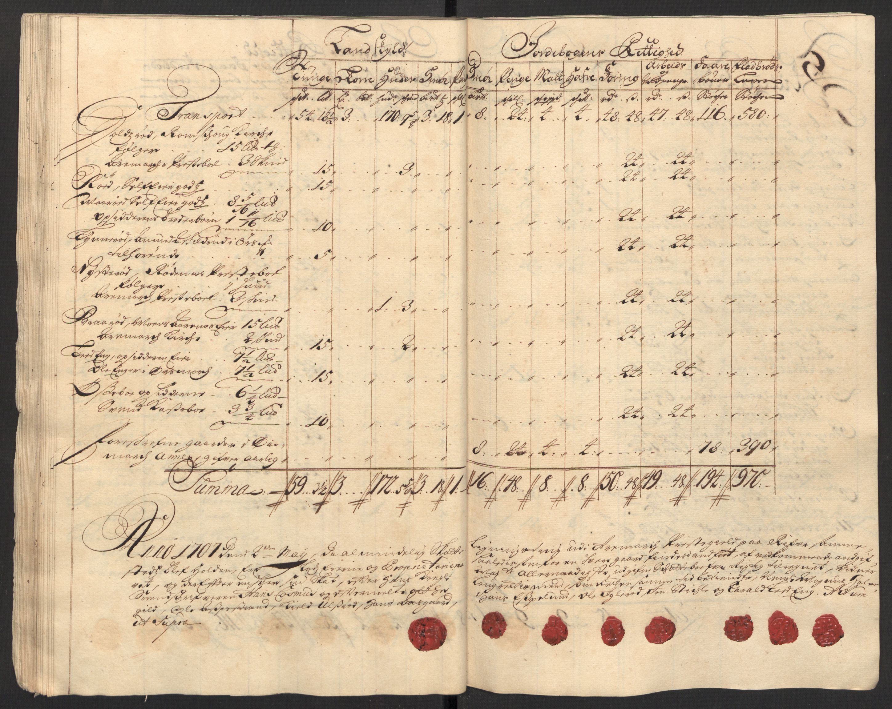 Rentekammeret inntil 1814, Reviderte regnskaper, Fogderegnskap, AV/RA-EA-4092/R01/L0018: Fogderegnskap Idd og Marker, 1707-1709, p. 49