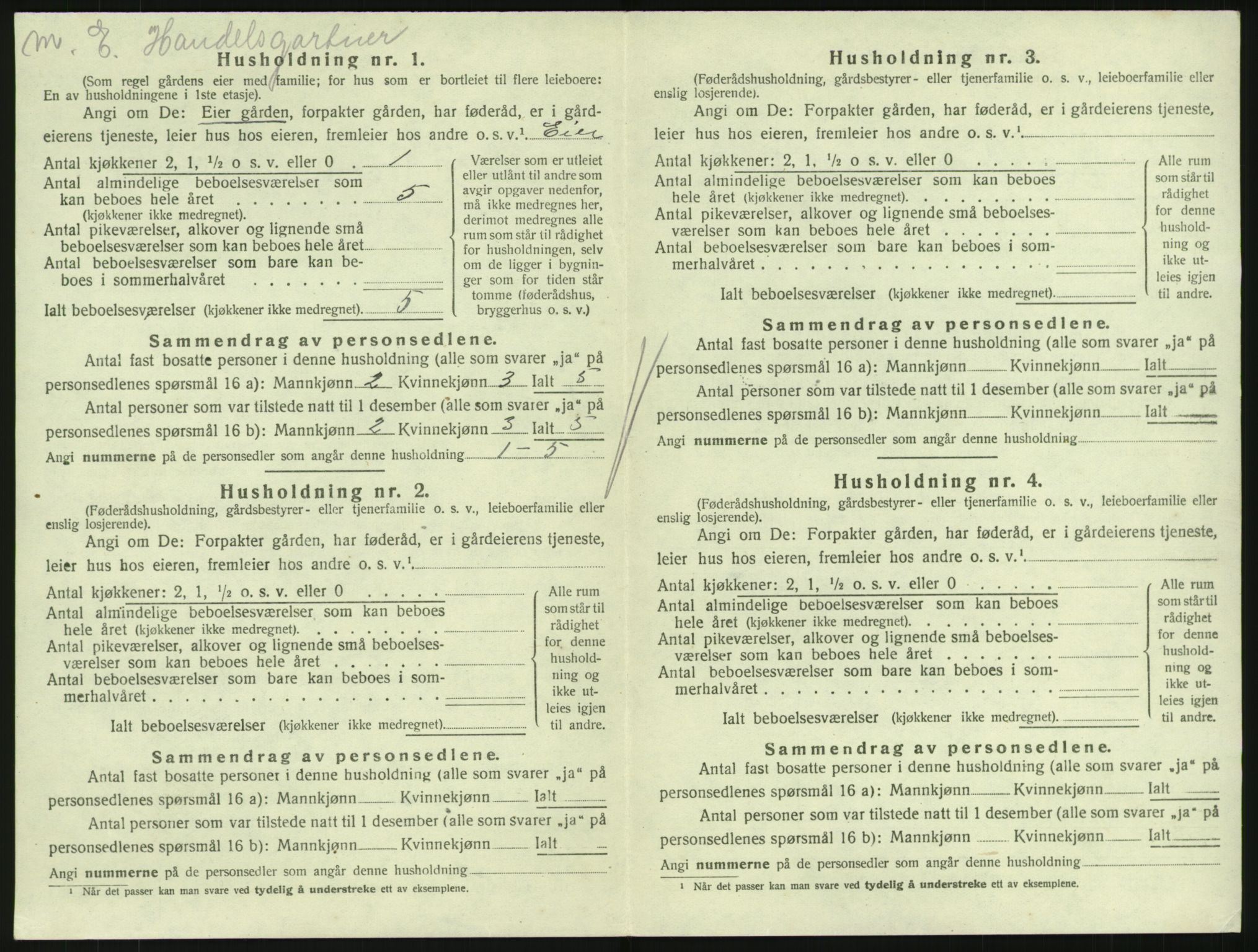 SAKO, 1920 census for Hedrum, 1920, p. 350