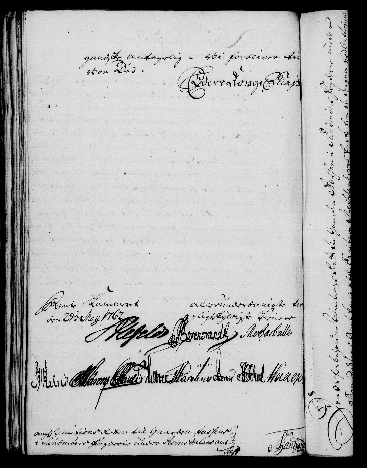 Rentekammeret, Kammerkanselliet, RA/EA-3111/G/Gf/Gfa/L0044: Norsk relasjons- og resolusjonsprotokoll (merket RK 52.44), 1762, p. 302