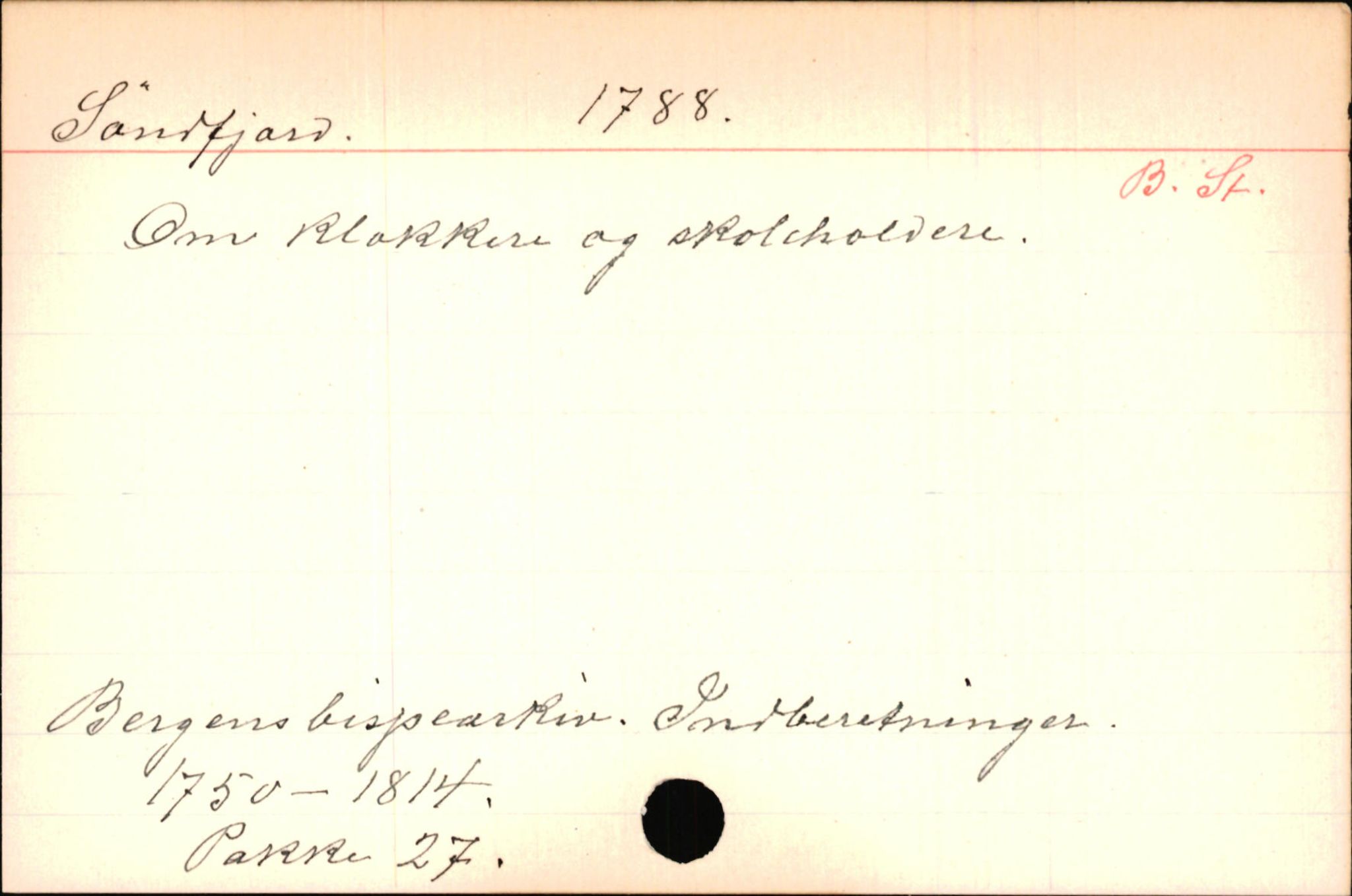 Haugen, Johannes - lærer, AV/SAB-SAB/PA-0036/01/L0001: Om klokkere og lærere, 1521-1904, p. 6179