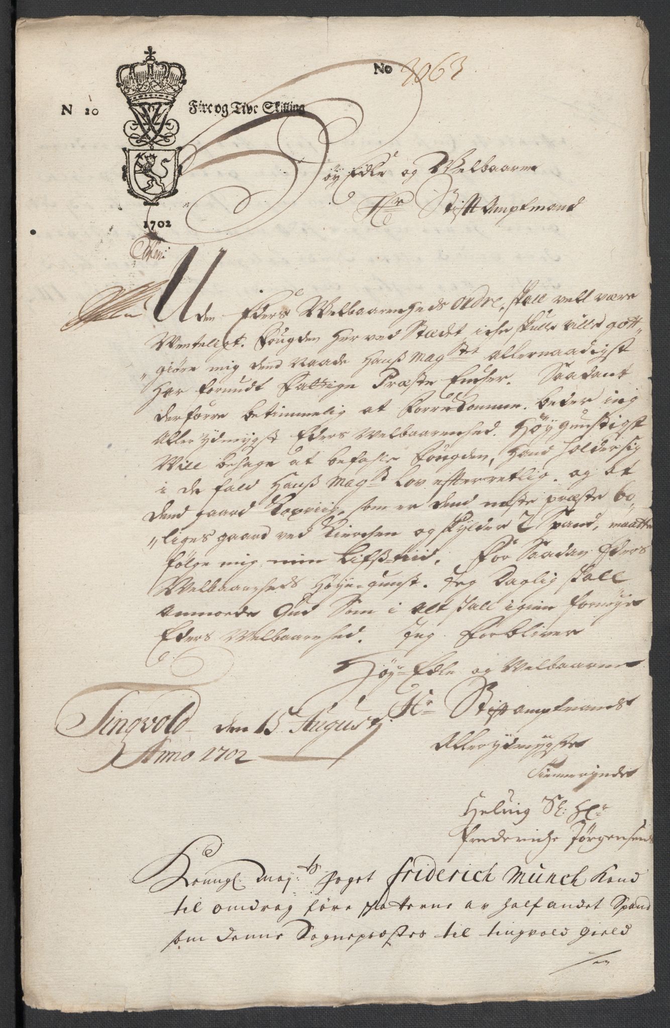 Rentekammeret inntil 1814, Reviderte regnskaper, Fogderegnskap, RA/EA-4092/R56/L3739: Fogderegnskap Nordmøre, 1700-1702, p. 493