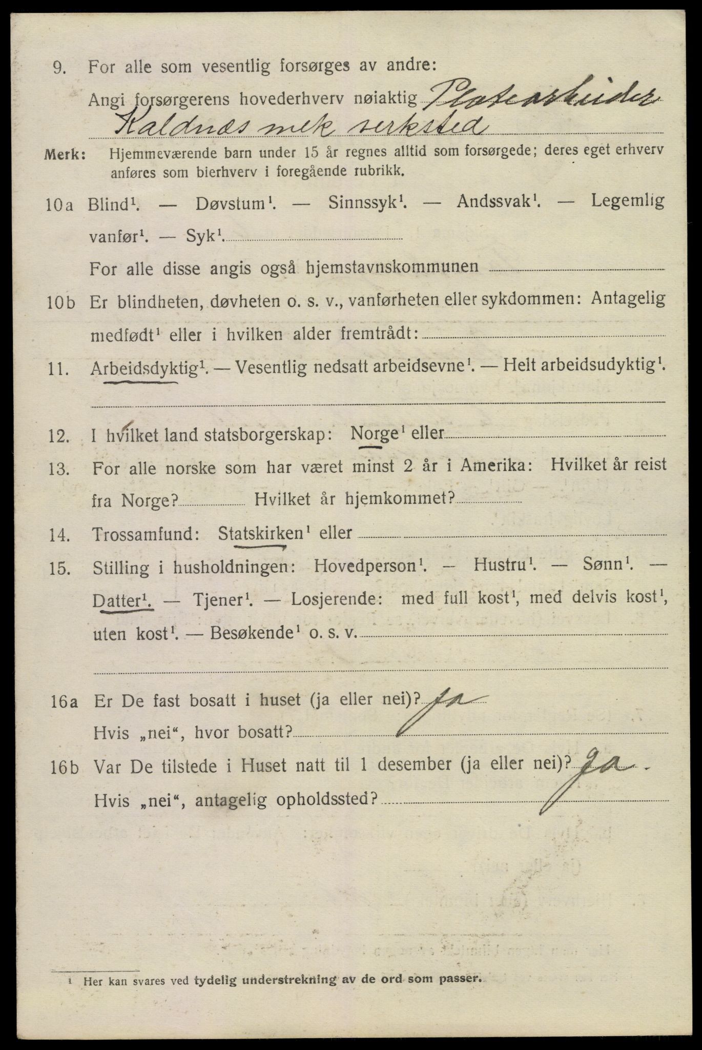 SAKO, 1920 census for Tønsberg, 1920, p. 16224