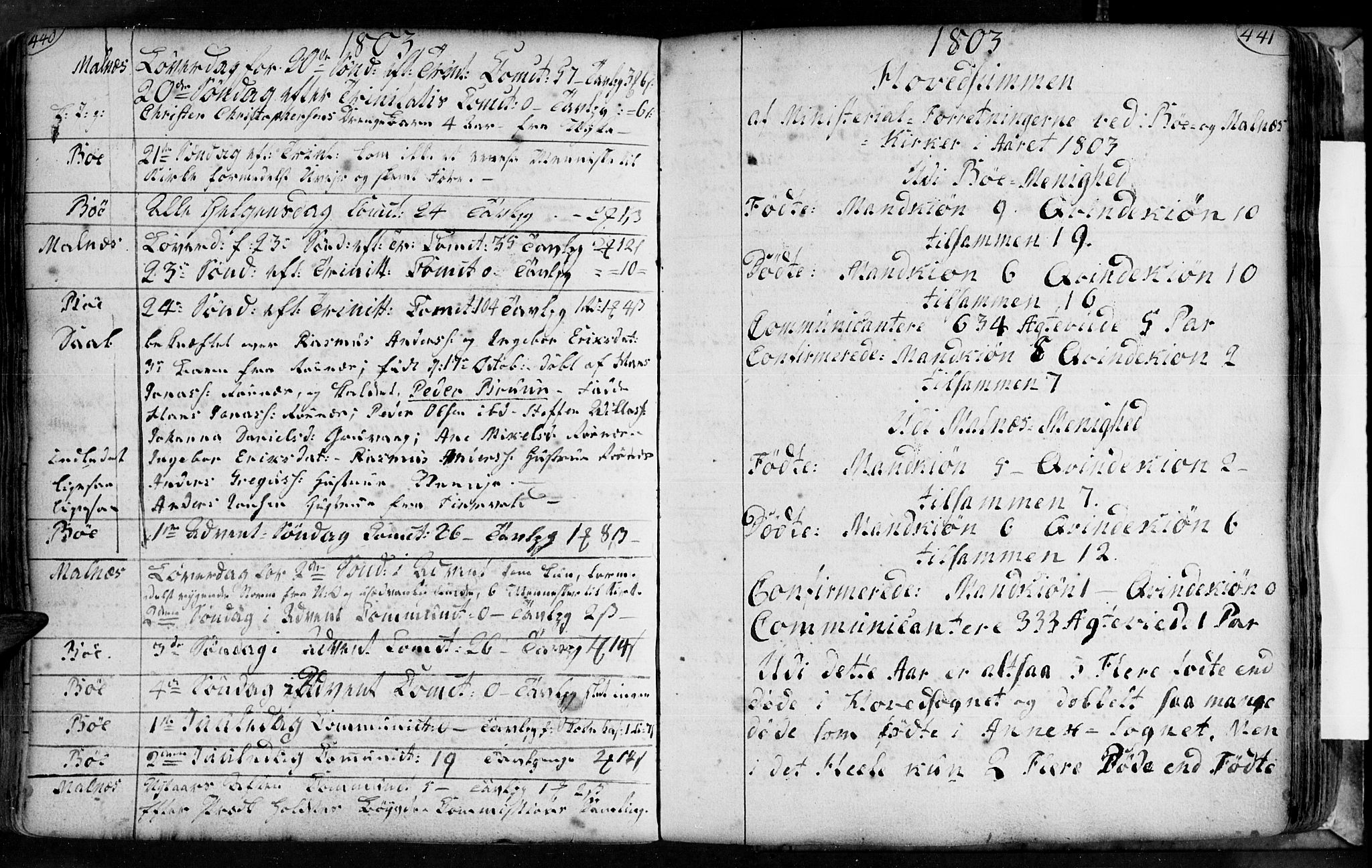Ministerialprotokoller, klokkerbøker og fødselsregistre - Nordland, AV/SAT-A-1459/891/L1297: Parish register (official) no. 891A02, 1759-1820, p. 540-541