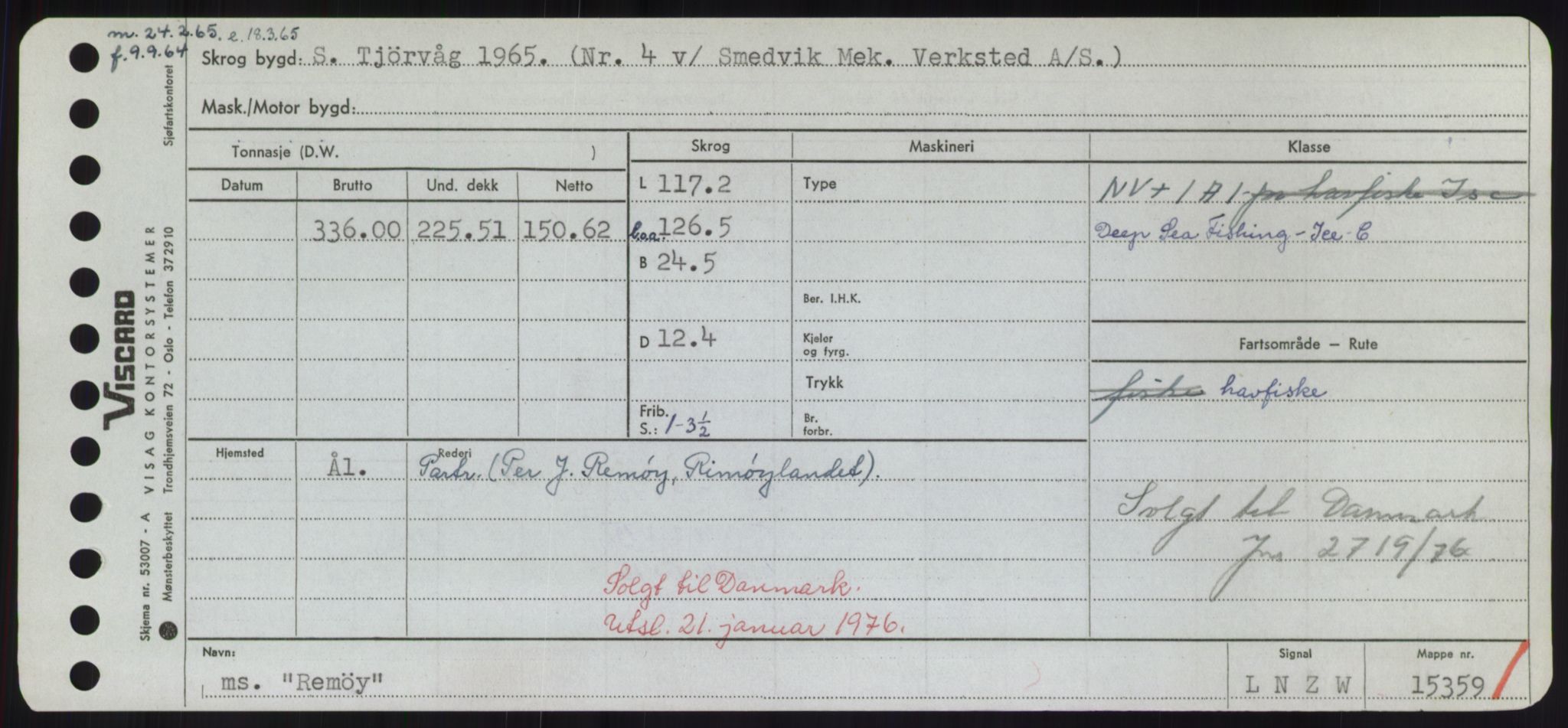 Sjøfartsdirektoratet med forløpere, Skipsmålingen, AV/RA-S-1627/H/Hd/L0030: Fartøy, Q-Riv, p. 409