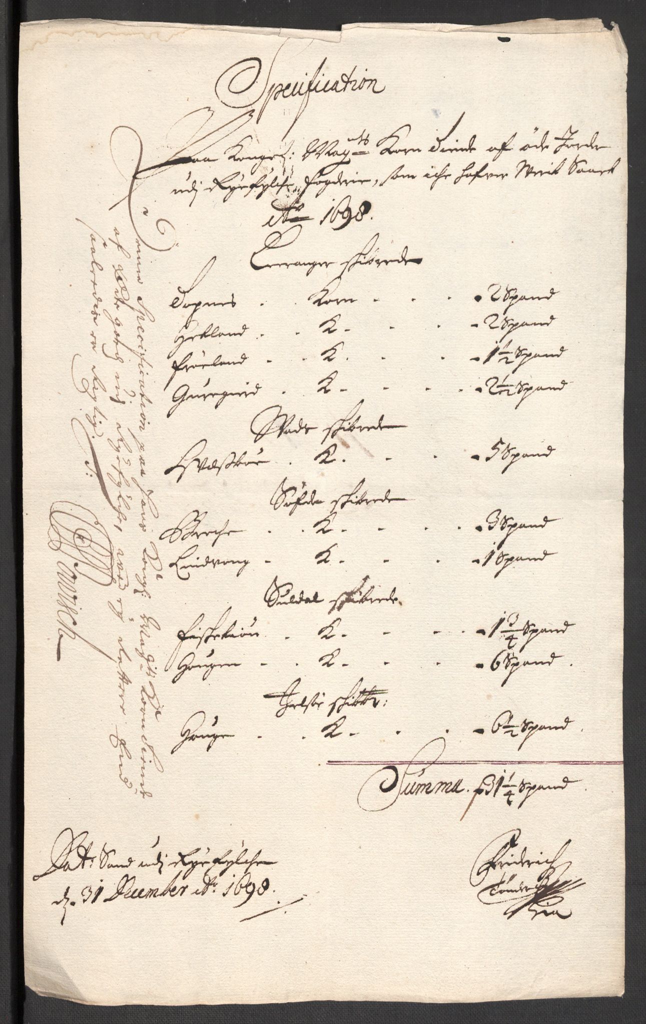 Rentekammeret inntil 1814, Reviderte regnskaper, Fogderegnskap, RA/EA-4092/R47/L2858: Fogderegnskap Ryfylke, 1697-1700, p. 242