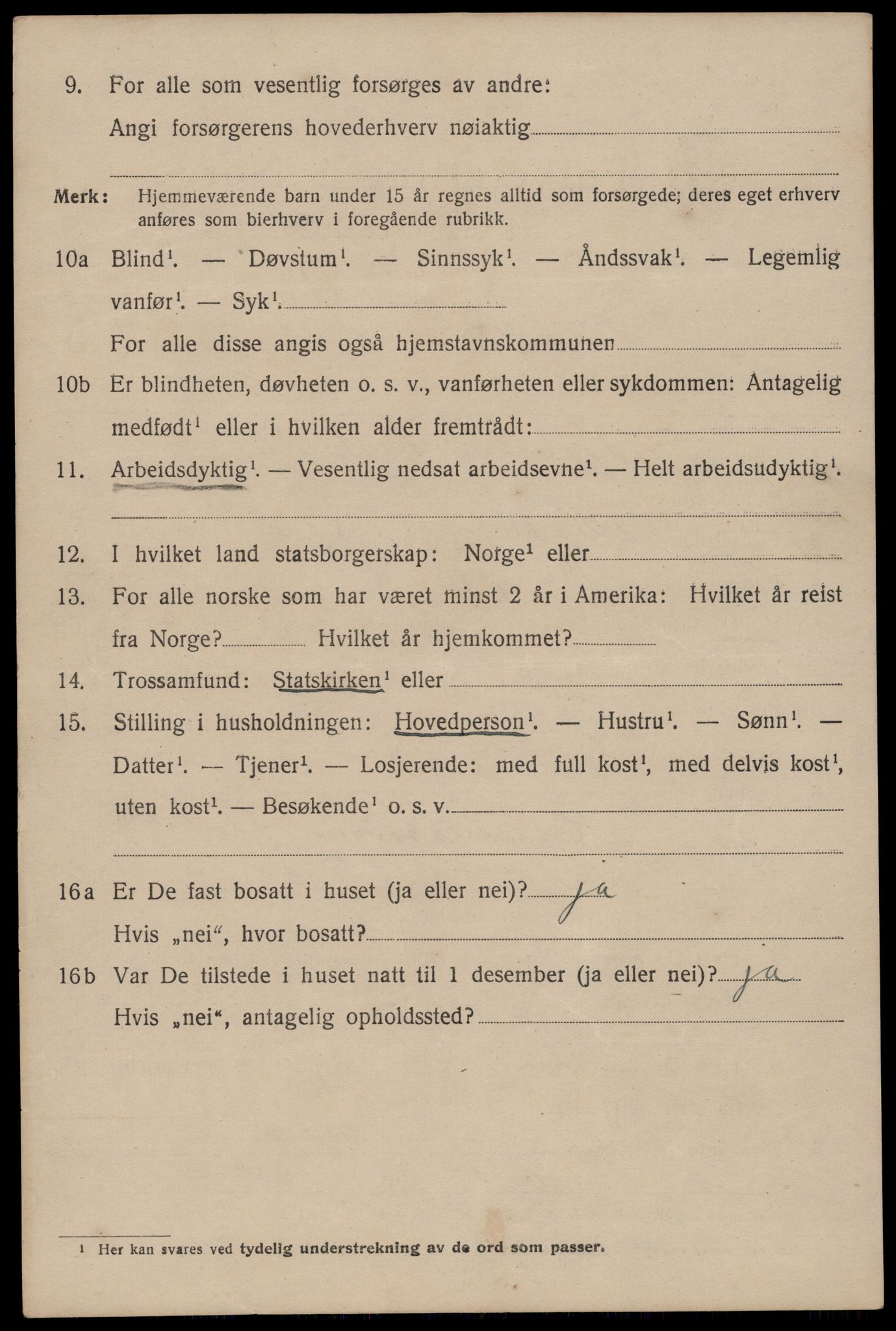 SAST, 1920 census for Haugesund, 1920, p. 27454