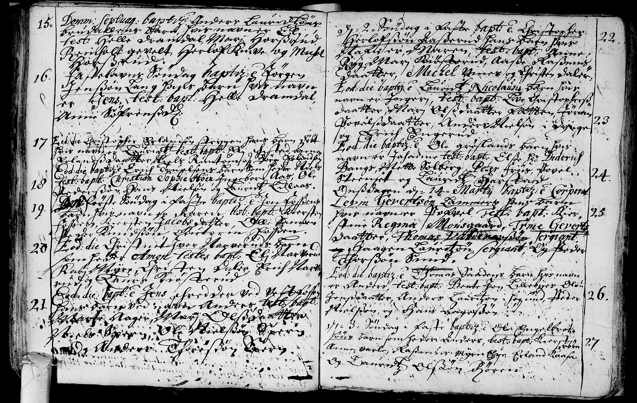 Eiker kirkebøker, AV/SAKO-A-4/F/Fa/L0001: Parish register (official) no. I 1 /1, 1683-1704