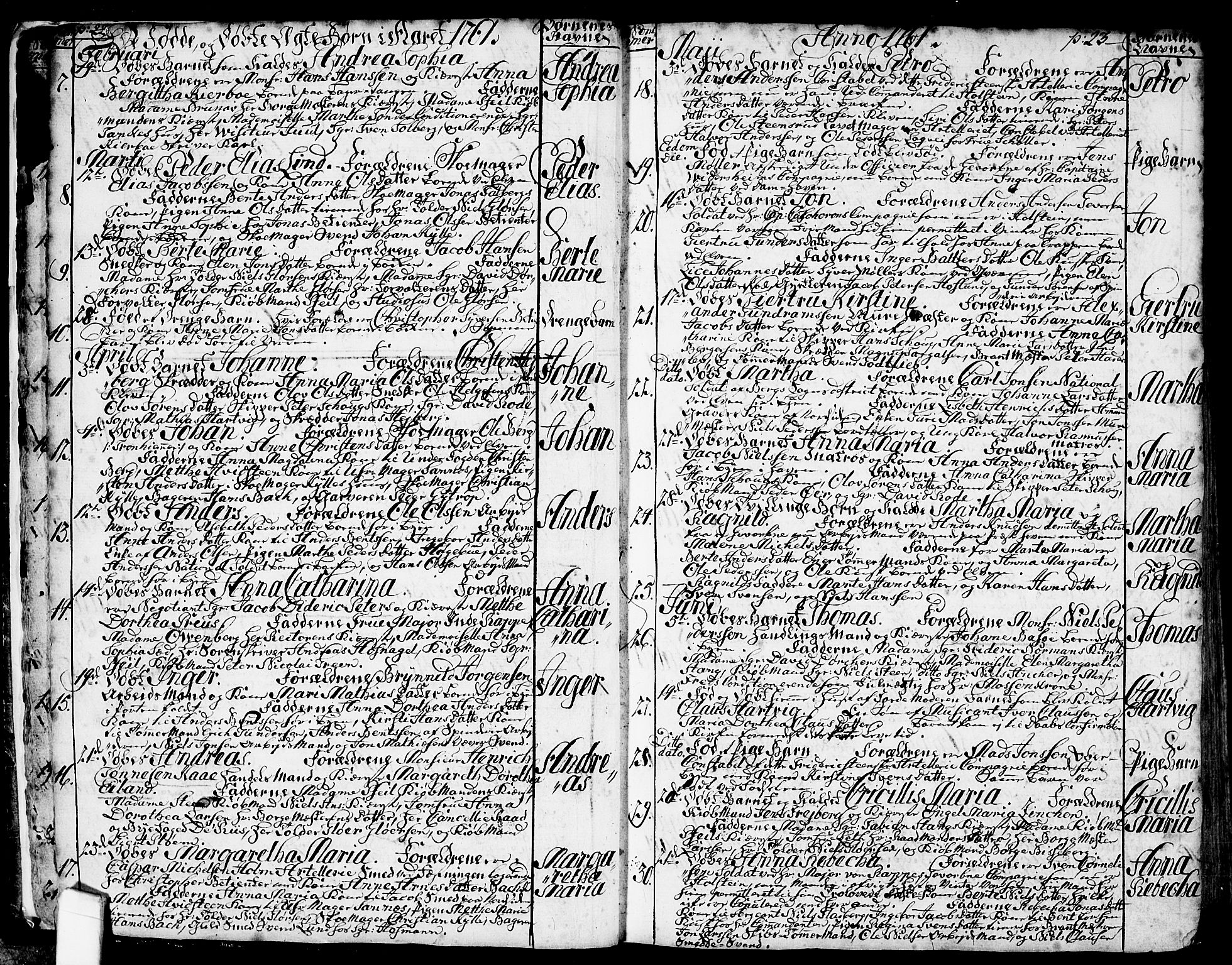 Halden prestekontor Kirkebøker, AV/SAO-A-10909/F/Fa/L0001: Parish register (official) no. I 1, 1758-1791, p. 22-23