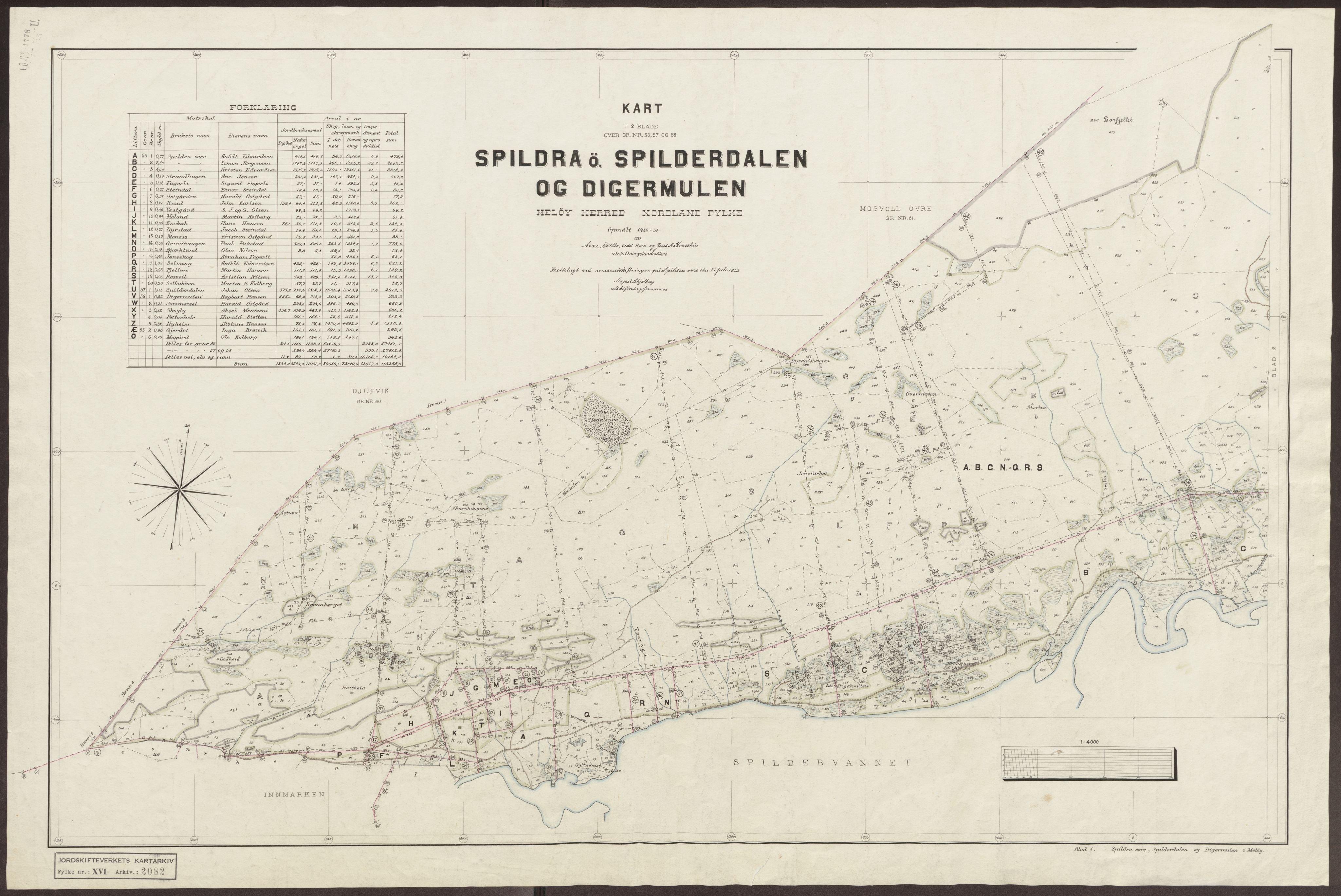 Jordskifteverkets kartarkiv, AV/RA-S-3929/T, 1859-1988, p. 2556