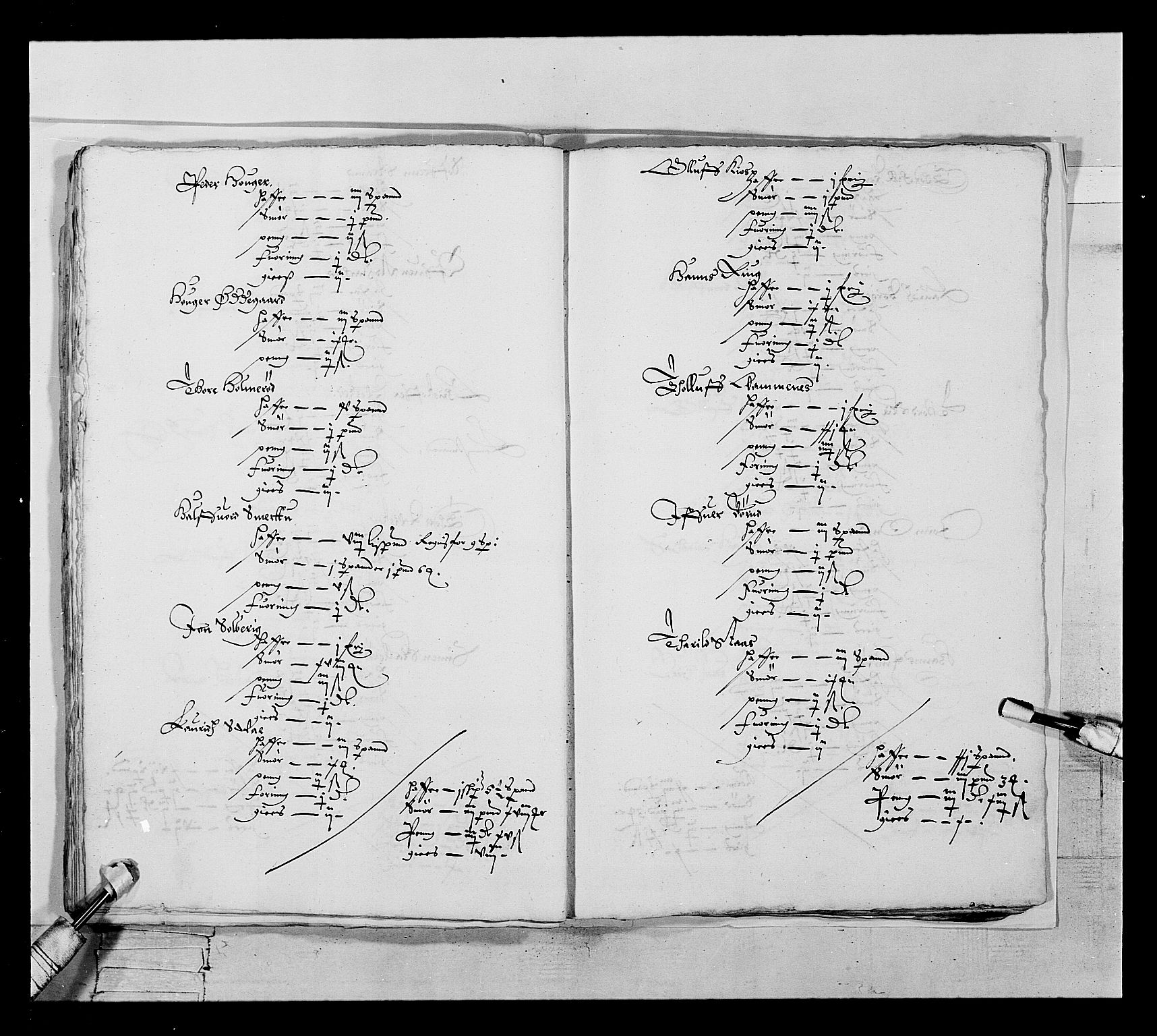 Stattholderembetet 1572-1771, AV/RA-EA-2870/Ek/L0022/0001: Jordebøker 1633-1658: / Jordebok over viss rente i Tune, Åbygge, Hvaler og Veme skipreide, 1646-1647, p. 38