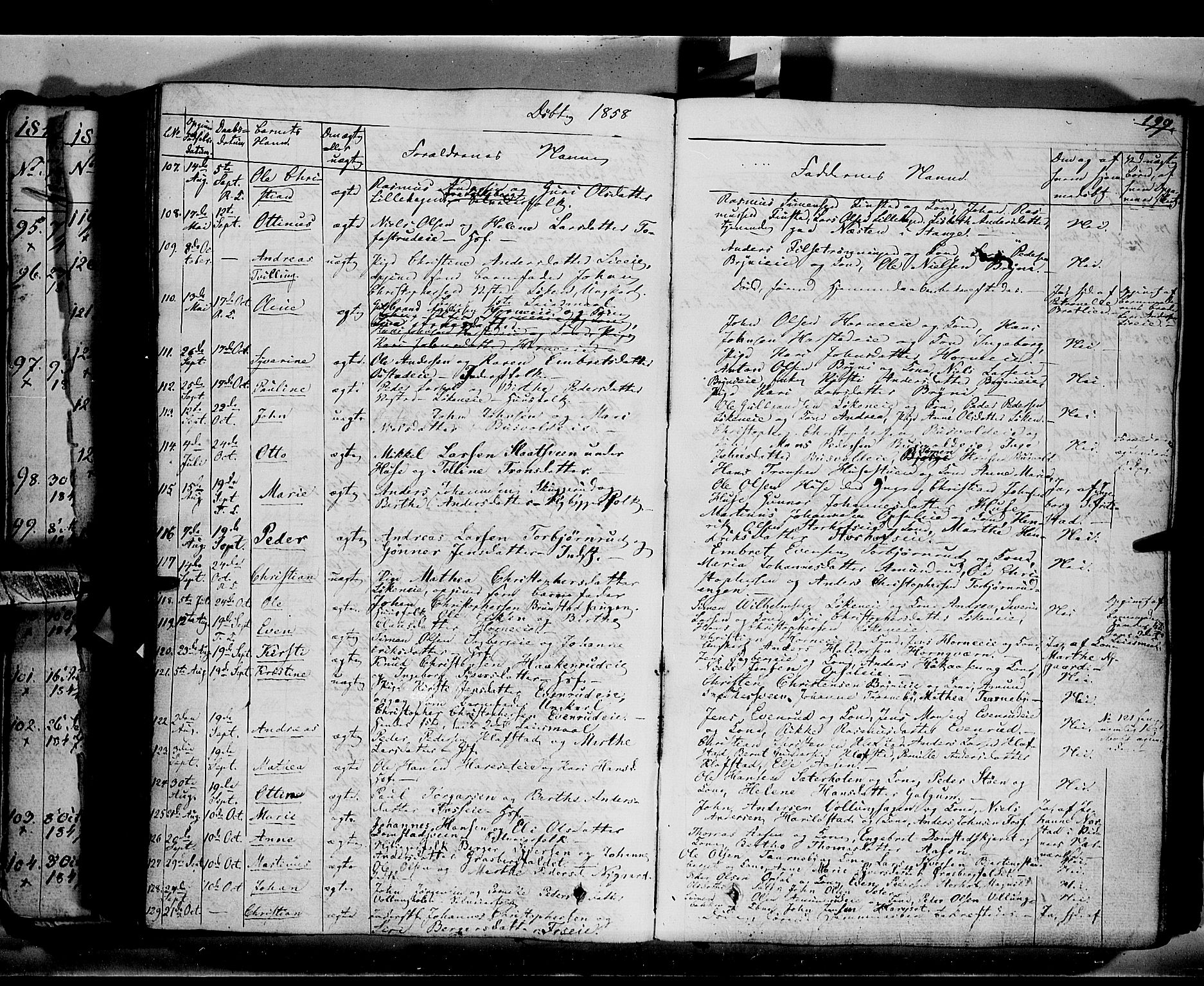 Romedal prestekontor, AV/SAH-PREST-004/K/L0004: Parish register (official) no. 4, 1847-1861, p. 199