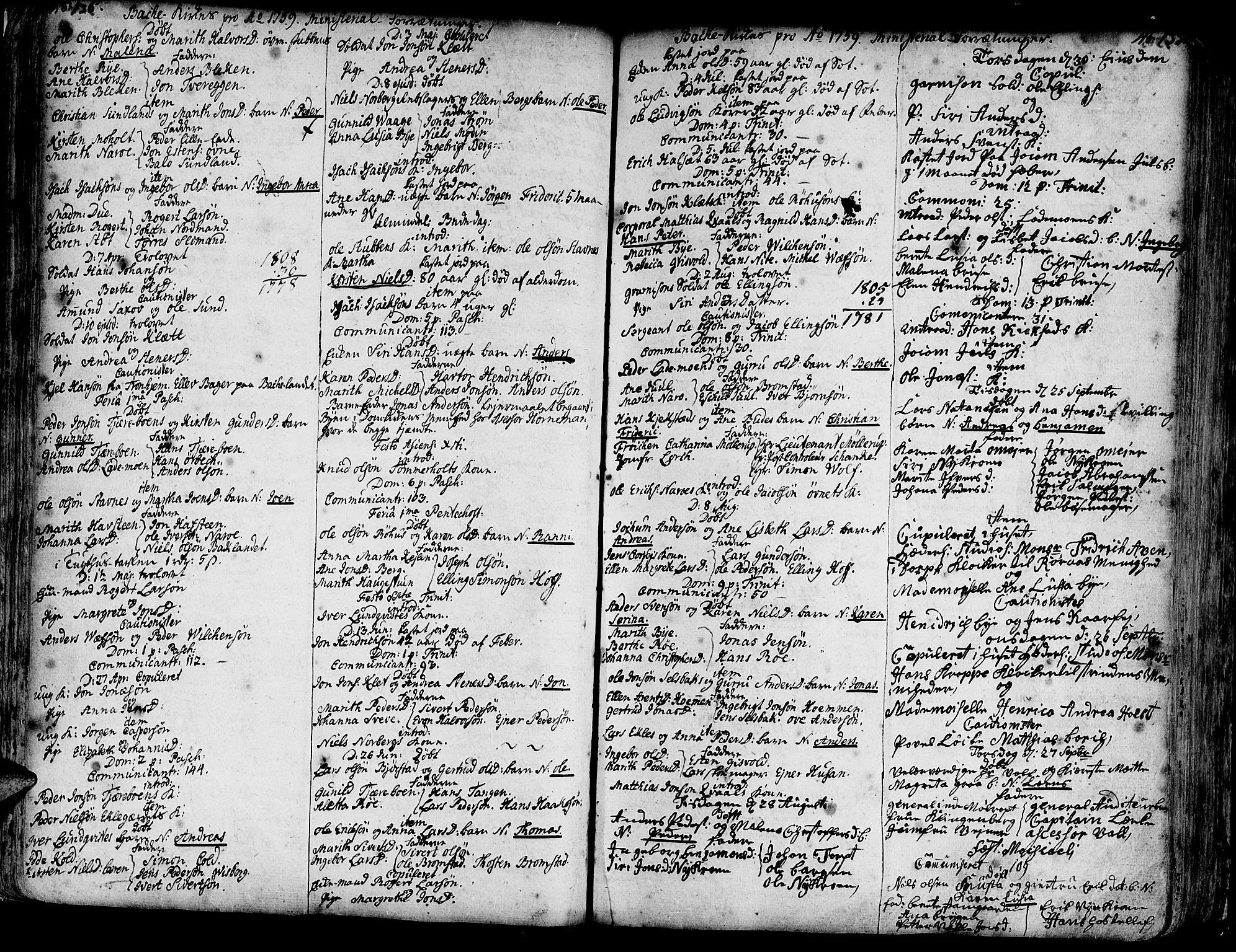 Ministerialprotokoller, klokkerbøker og fødselsregistre - Sør-Trøndelag, SAT/A-1456/606/L0276: Parish register (official) no. 606A01 /2, 1727-1779, p. 136-137