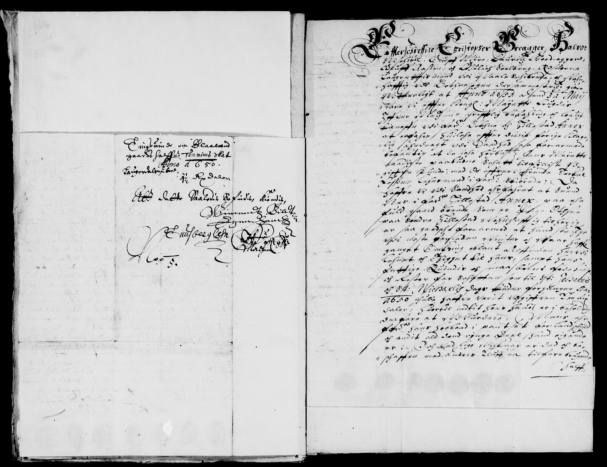 Rentekammeret inntil 1814, Reviderte regnskaper, Lensregnskaper, AV/RA-EA-5023/R/Rb/Rbo/L0030: Tønsberg len, 1650-1652