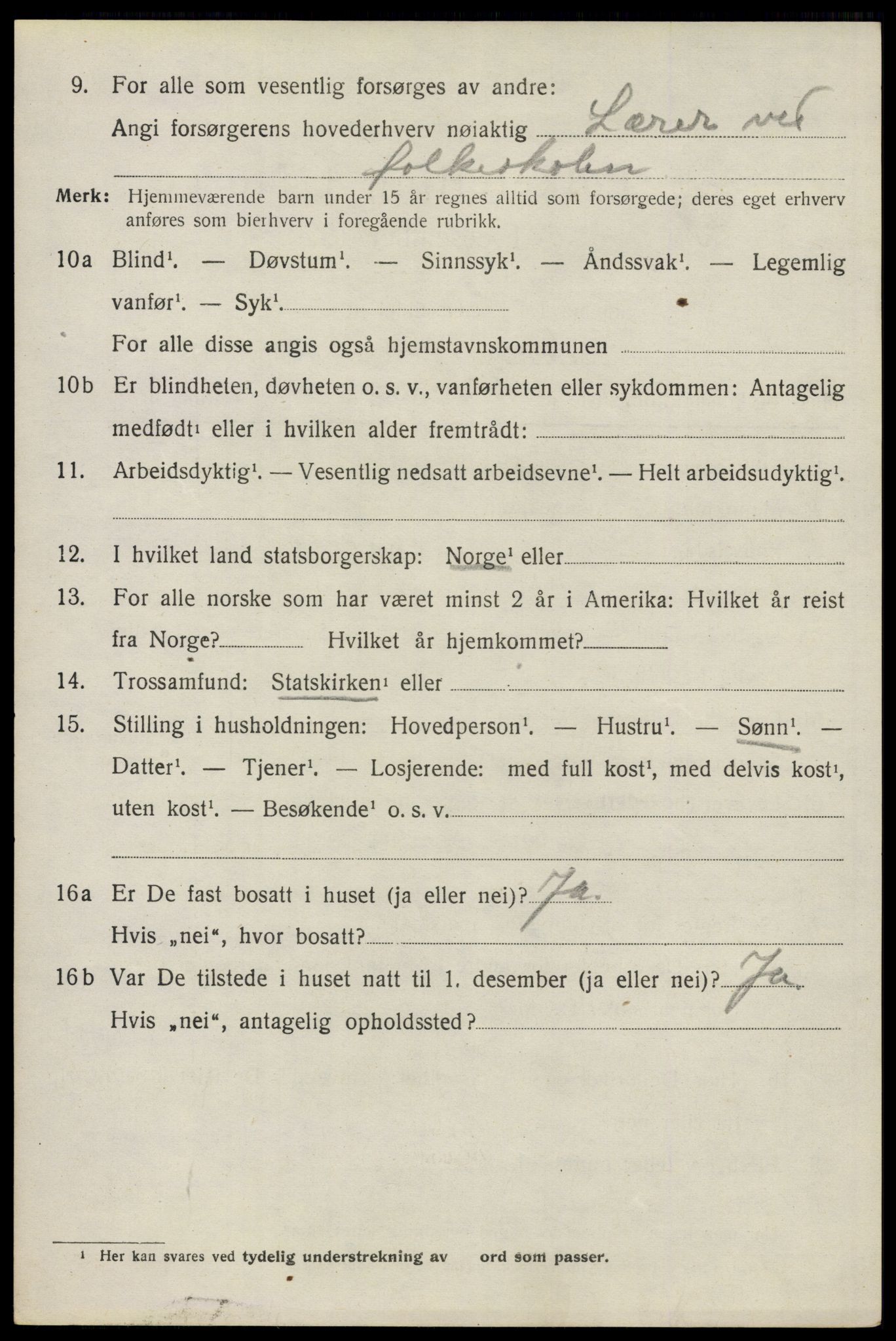 SAO, 1920 census for Ås, 1920, p. 2085