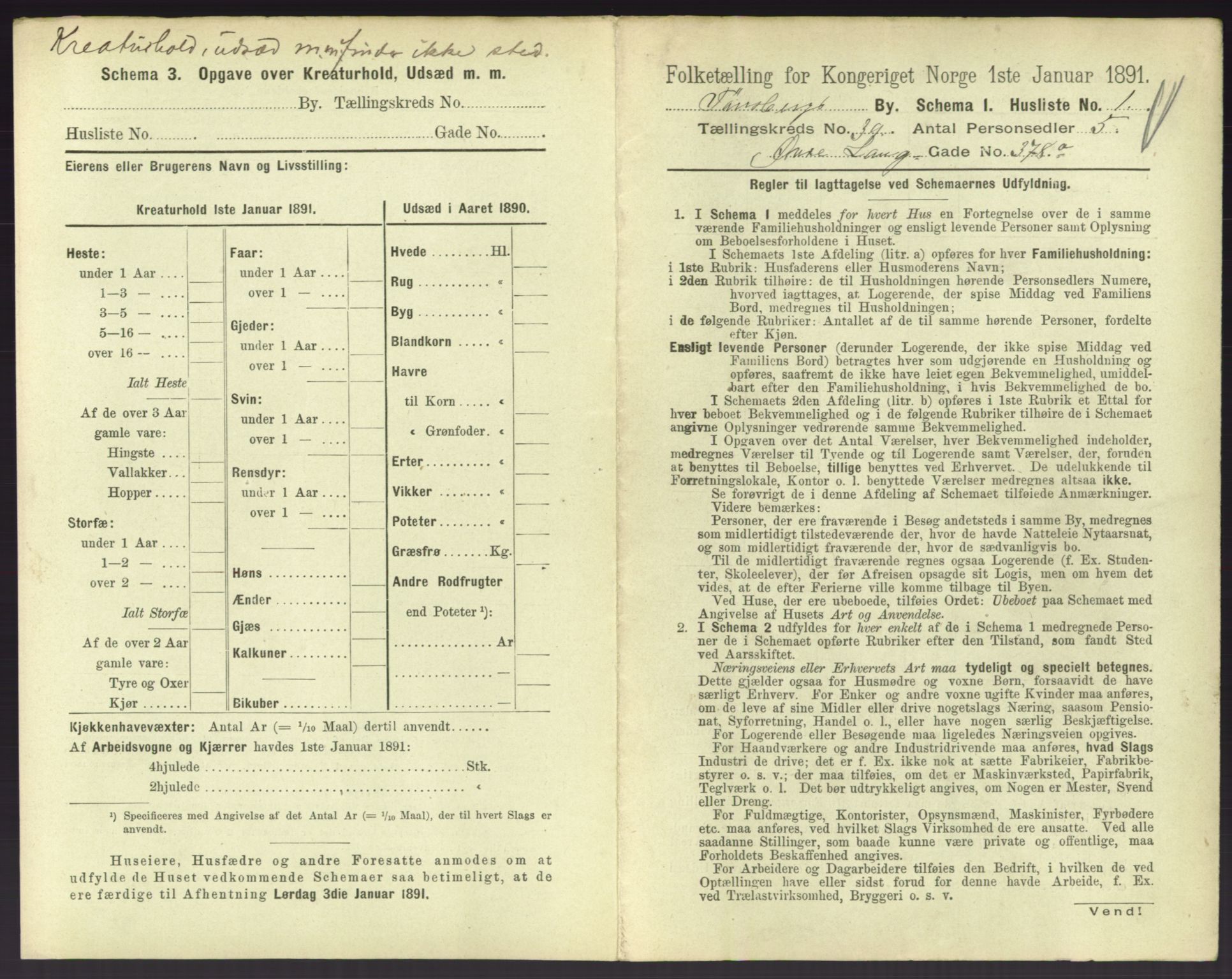 RA, 1891 census for 0705 Tønsberg, 1891, p. 1114