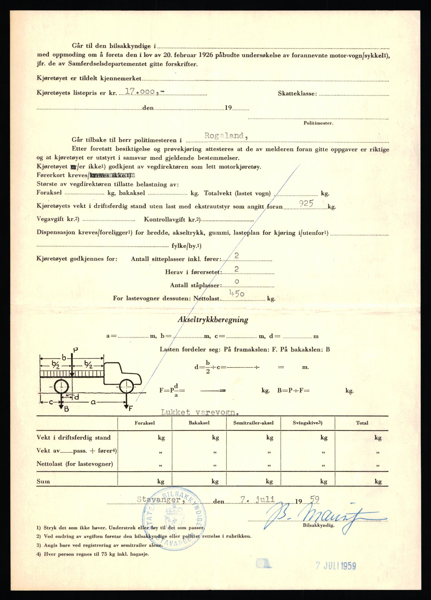 Stavanger trafikkstasjon, AV/SAST-A-101942/0/F/L0056: L-56500 - L-57199, 1930-1971, p. 1185