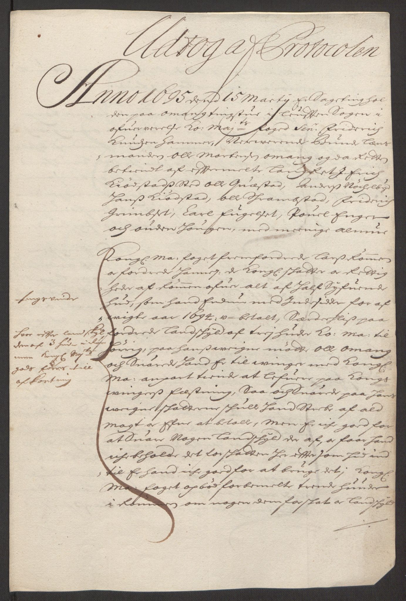 Rentekammeret inntil 1814, Reviderte regnskaper, Fogderegnskap, RA/EA-4092/R16/L1035: Fogderegnskap Hedmark, 1694, p. 200
