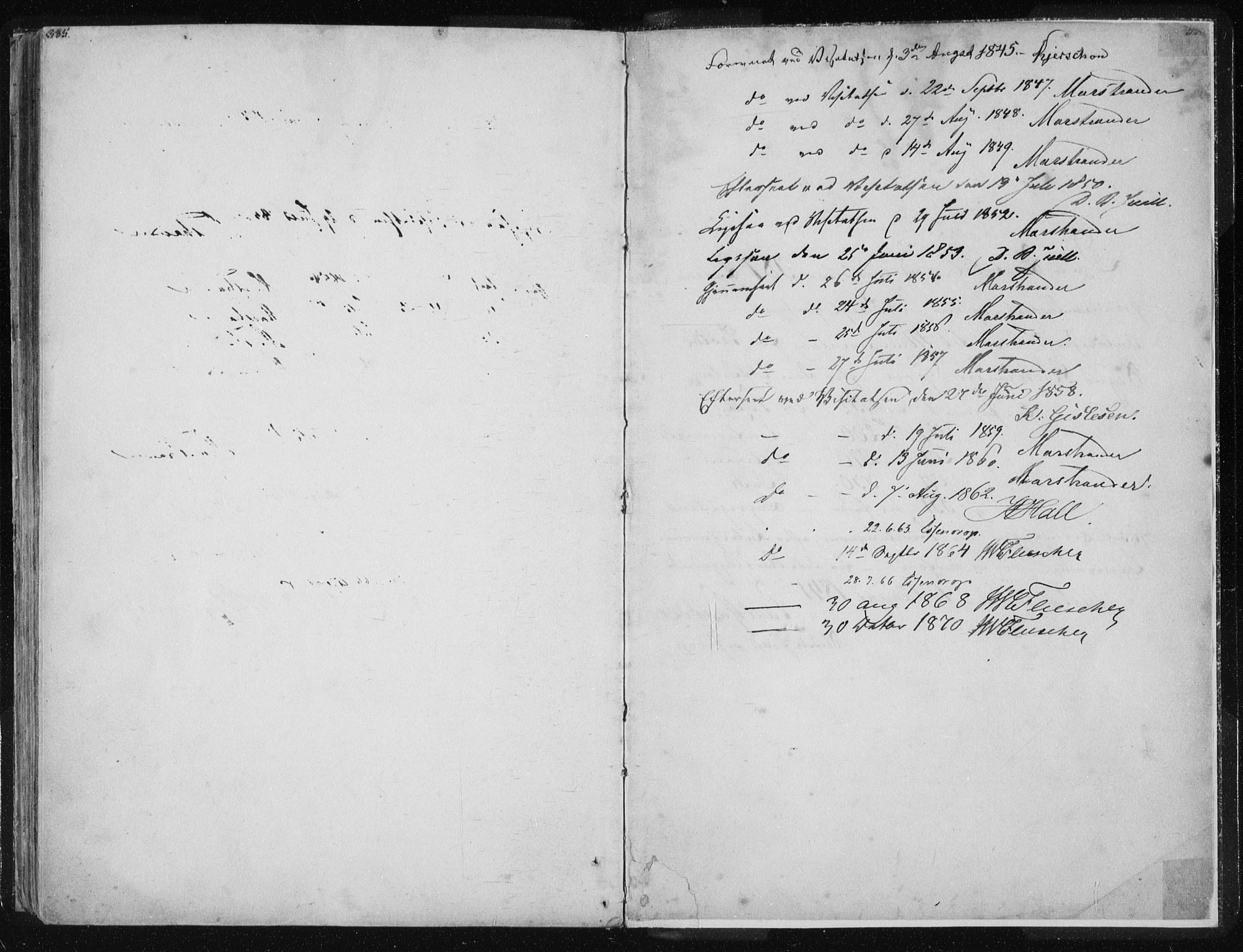 Ministerialprotokoller, klokkerbøker og fødselsregistre - Nordland, AV/SAT-A-1459/817/L0266: Parish register (copy) no. 817C01, 1841-1869, p. 385-386