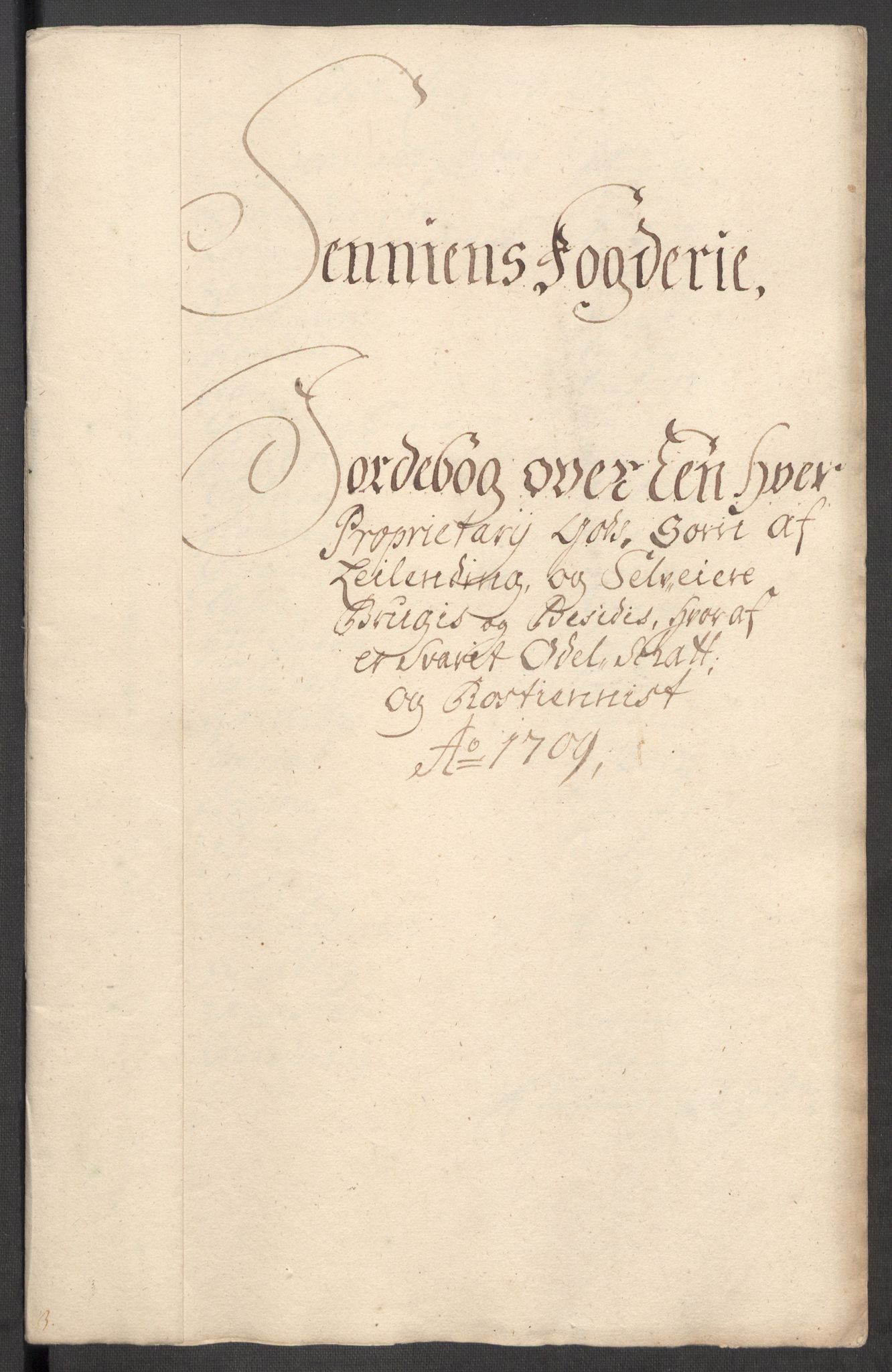 Rentekammeret inntil 1814, Reviderte regnskaper, Fogderegnskap, AV/RA-EA-4092/R68/L4757: Fogderegnskap Senja og Troms, 1708-1710, p. 190