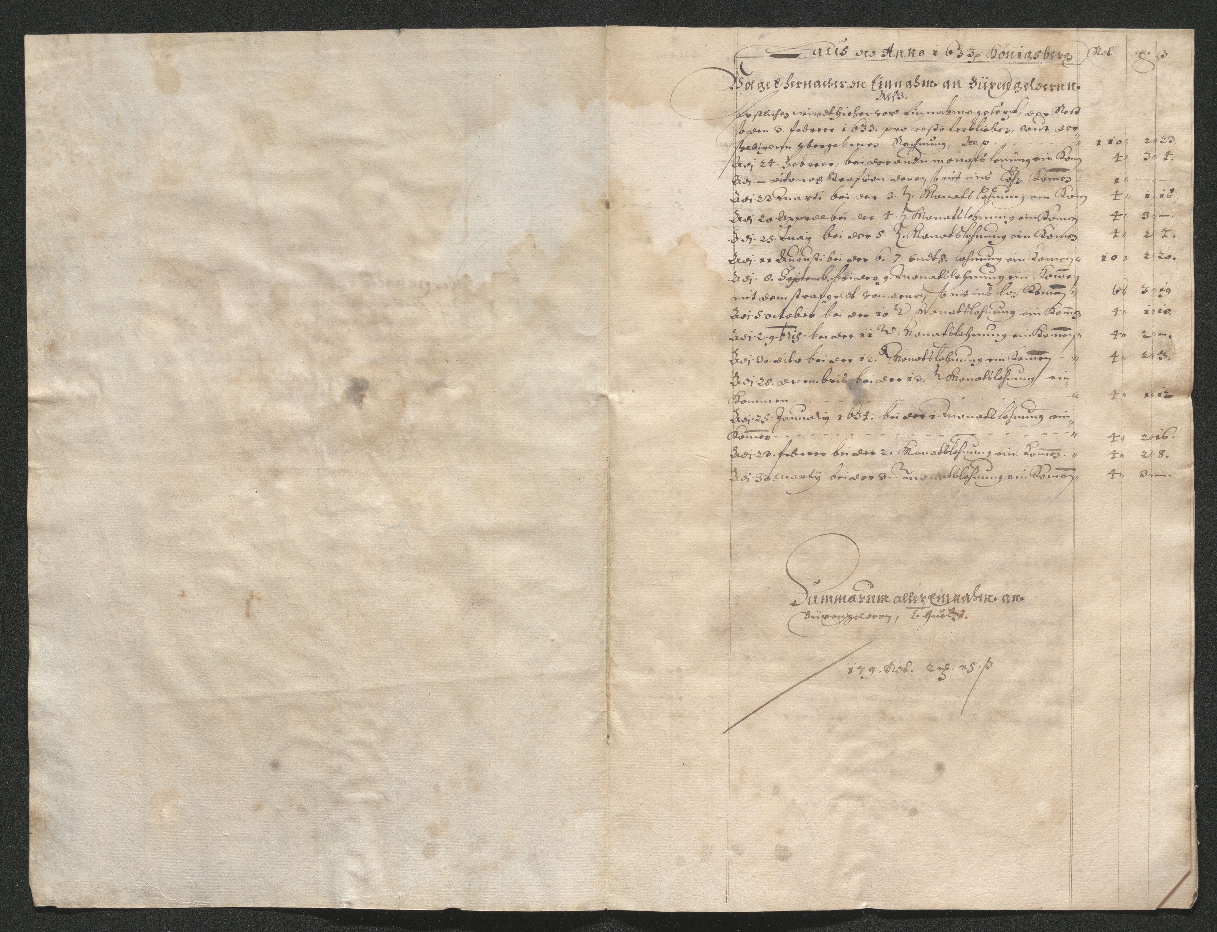 Kongsberg Sølvverk 1623-1816, AV/SAKO-EA-3135/001/D/Di/Dib/L0004: Regnskaper for knappschaftkassen , 1630-1663, p. 18