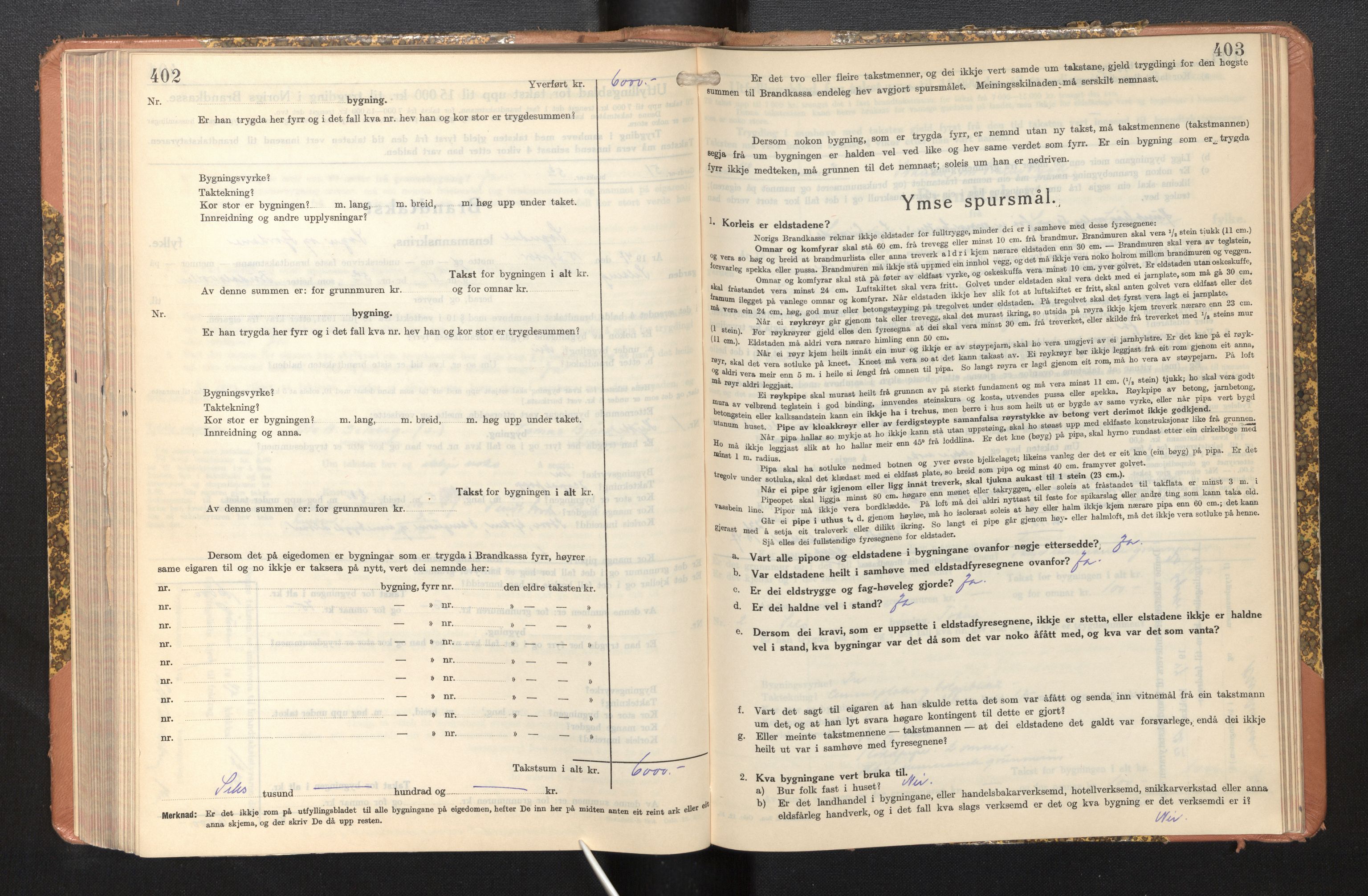 Lensmannen i Sogndal, AV/SAB-A-29901/0012/L0014: Branntakstprotokoll, skjematakst, 1938-1950, p. 402-403