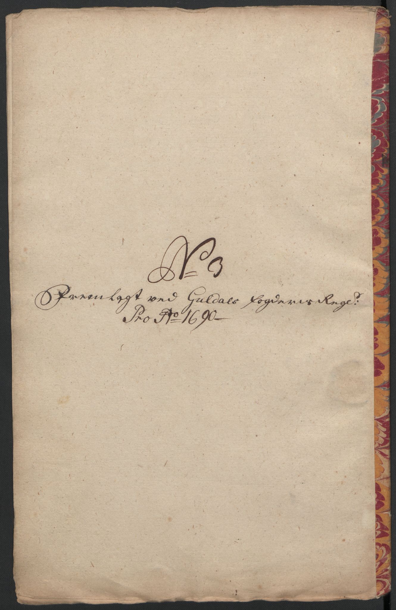 Rentekammeret inntil 1814, Reviderte regnskaper, Fogderegnskap, AV/RA-EA-4092/R59/L3940: Fogderegnskap Gauldal, 1689-1690, p. 390