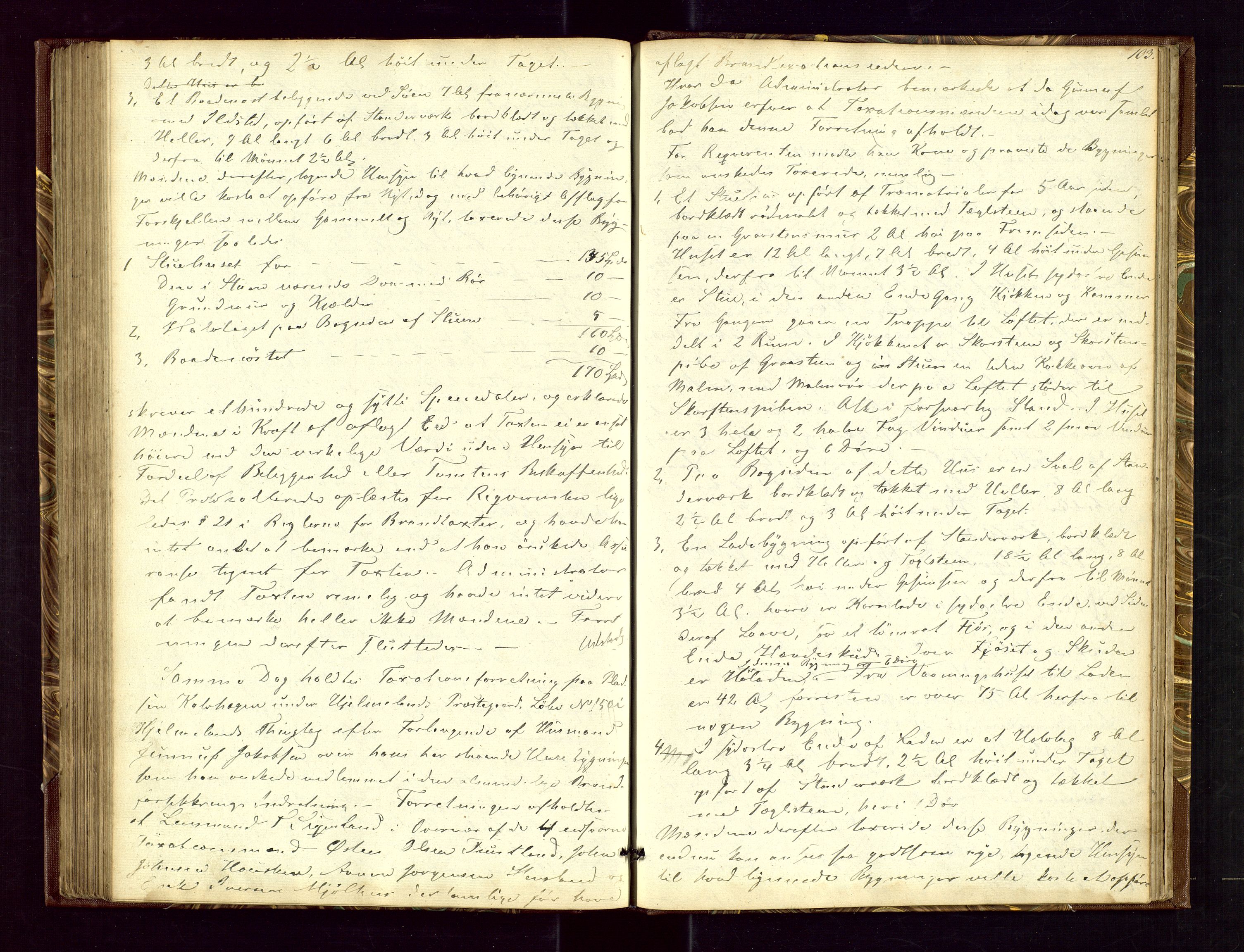 Hjelmeland lensmannskontor, AV/SAST-A-100439/Goa/L0001: Branntakstprotokoll, 1846-1872, p. 102b-103a