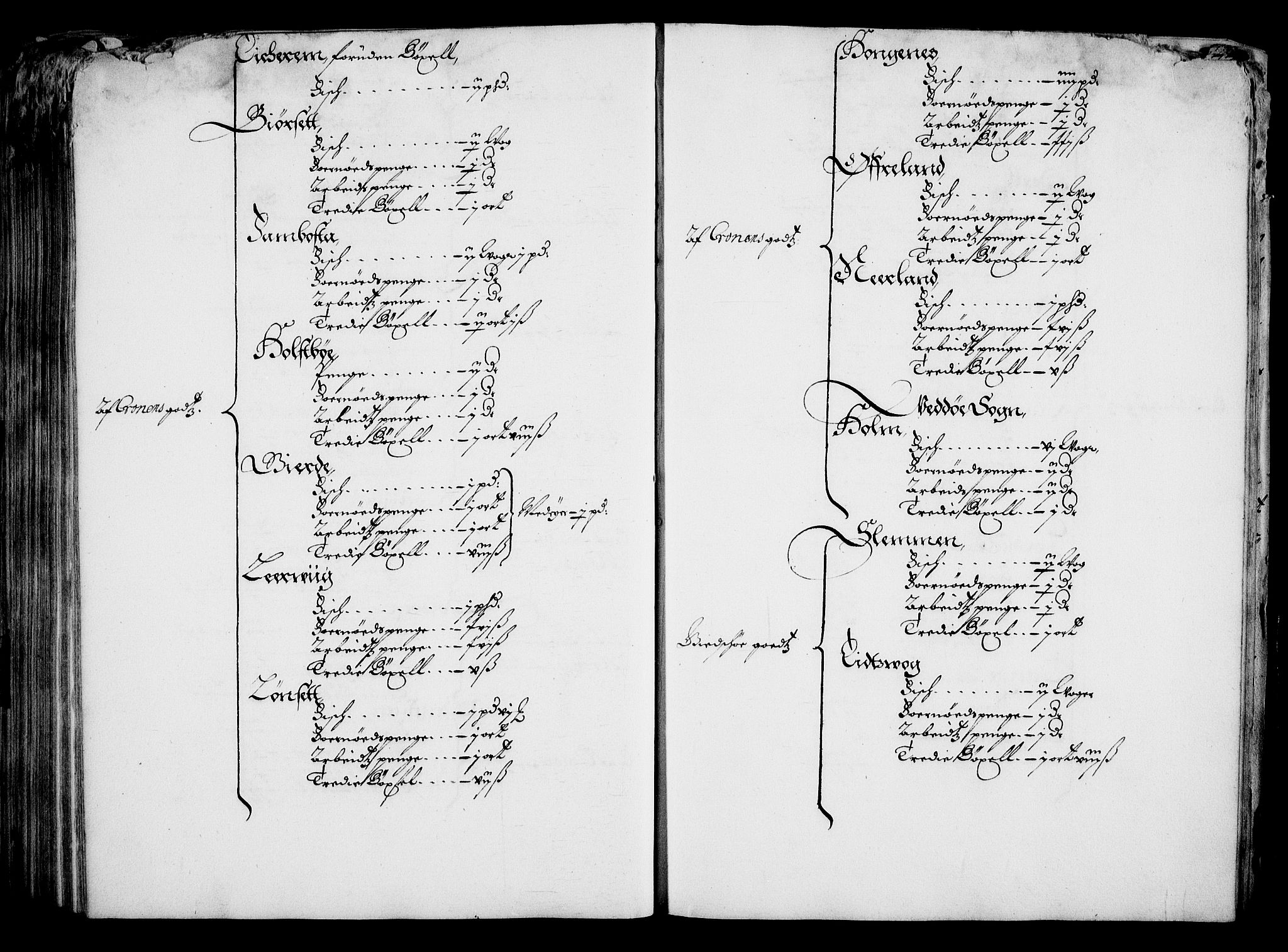 Rentekammeret inntil 1814, Realistisk ordnet avdeling, AV/RA-EA-4070/On/L0001/0001: Statens gods / [Jj 1]: Jordebok over Hannibal Sehesteds gods, 1651, p. 212