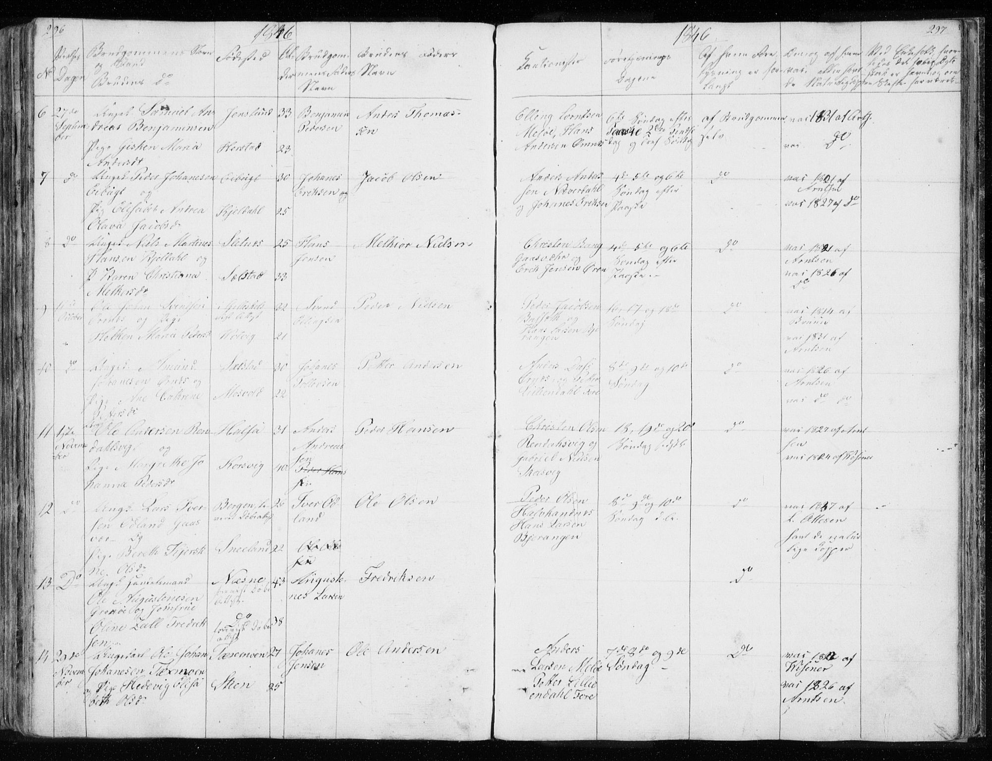 Ministerialprotokoller, klokkerbøker og fødselsregistre - Nordland, SAT/A-1459/843/L0632: Parish register (copy) no. 843C01, 1833-1853, p. 296-297