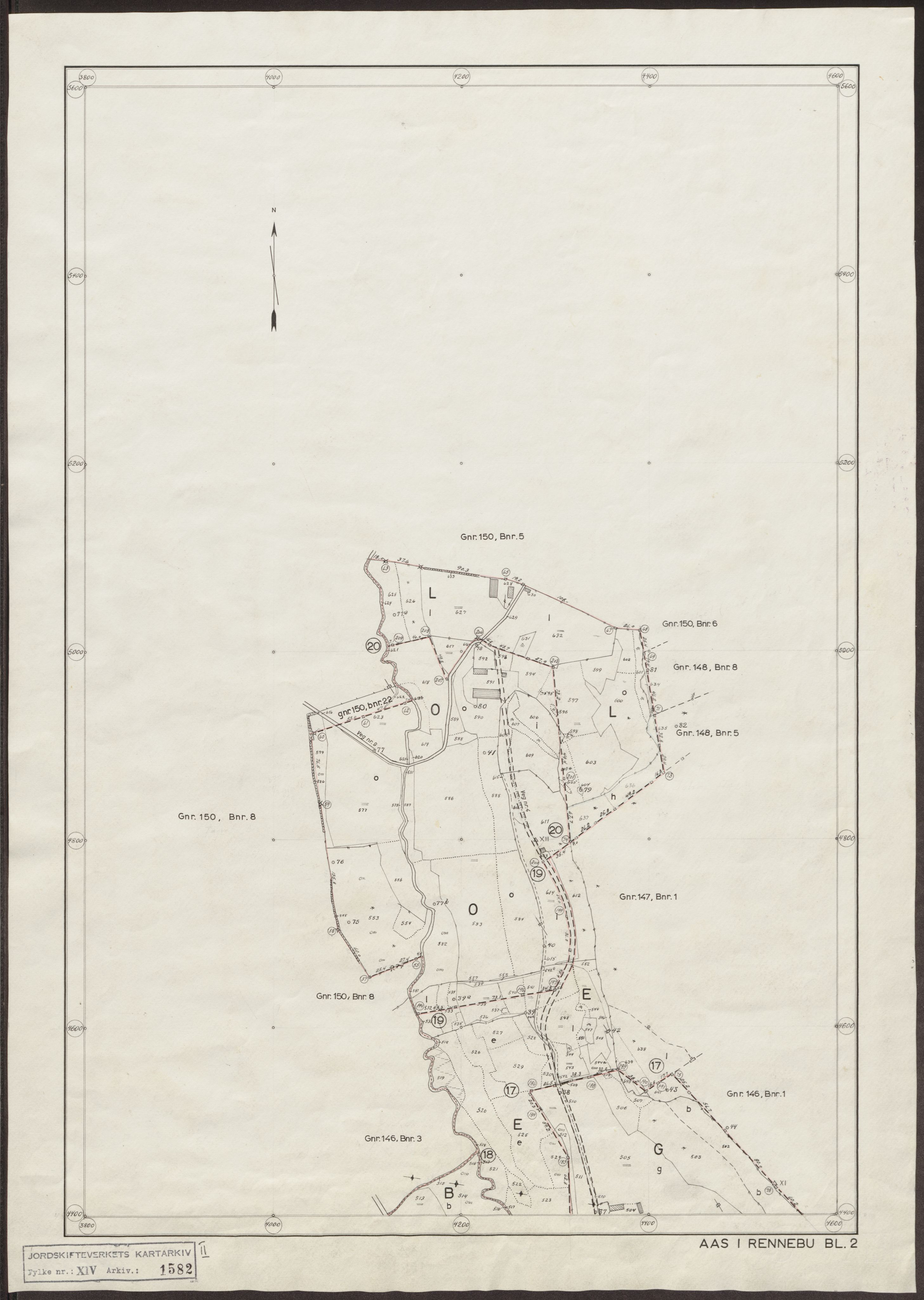 Jordskifteverkets kartarkiv, RA/S-3929/T, 1859-1988, p. 2410