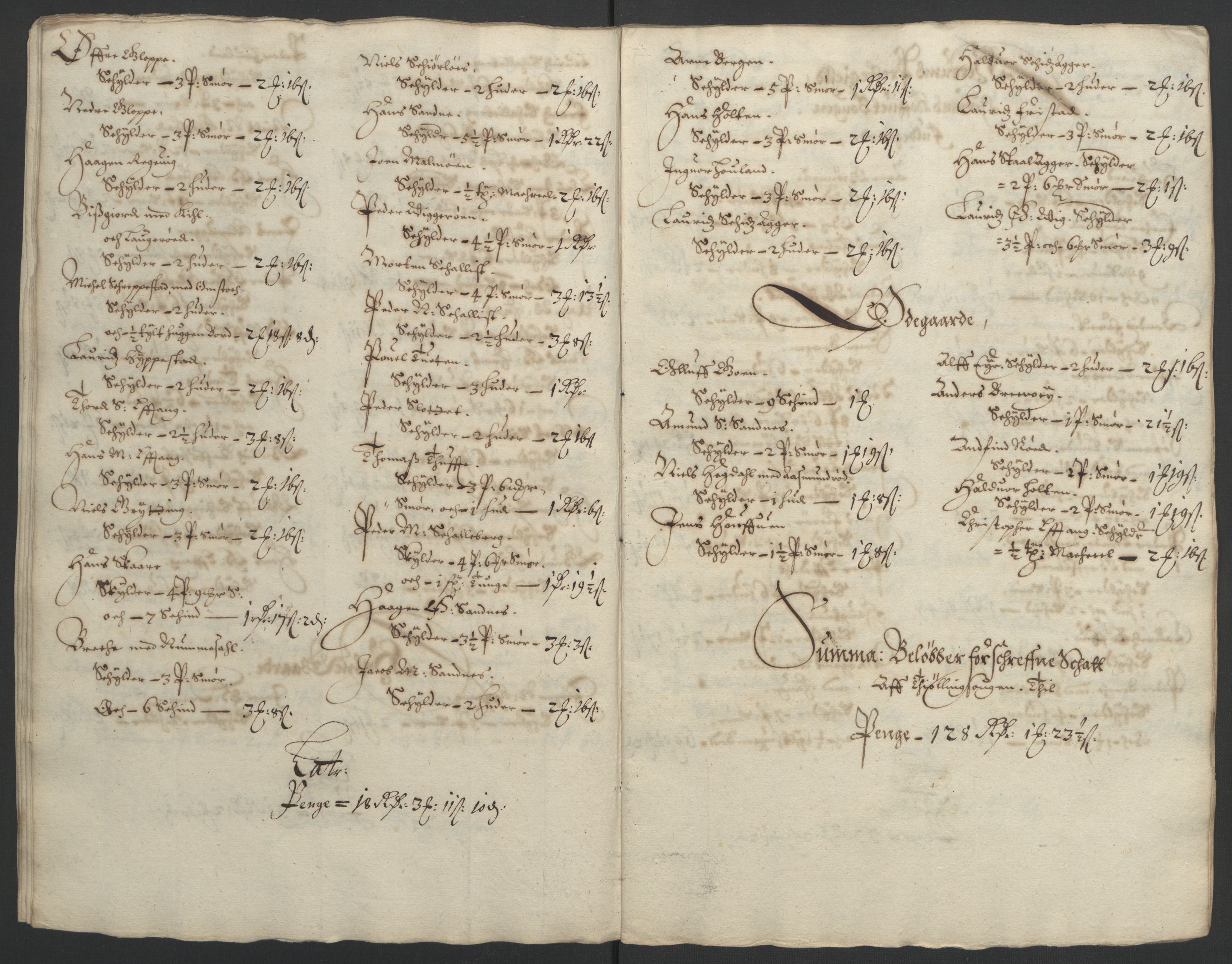 Rentekammeret inntil 1814, Reviderte regnskaper, Fogderegnskap, AV/RA-EA-4092/R33/L1965: Fogderegnskap Larvik grevskap, 1669-1670, p. 153