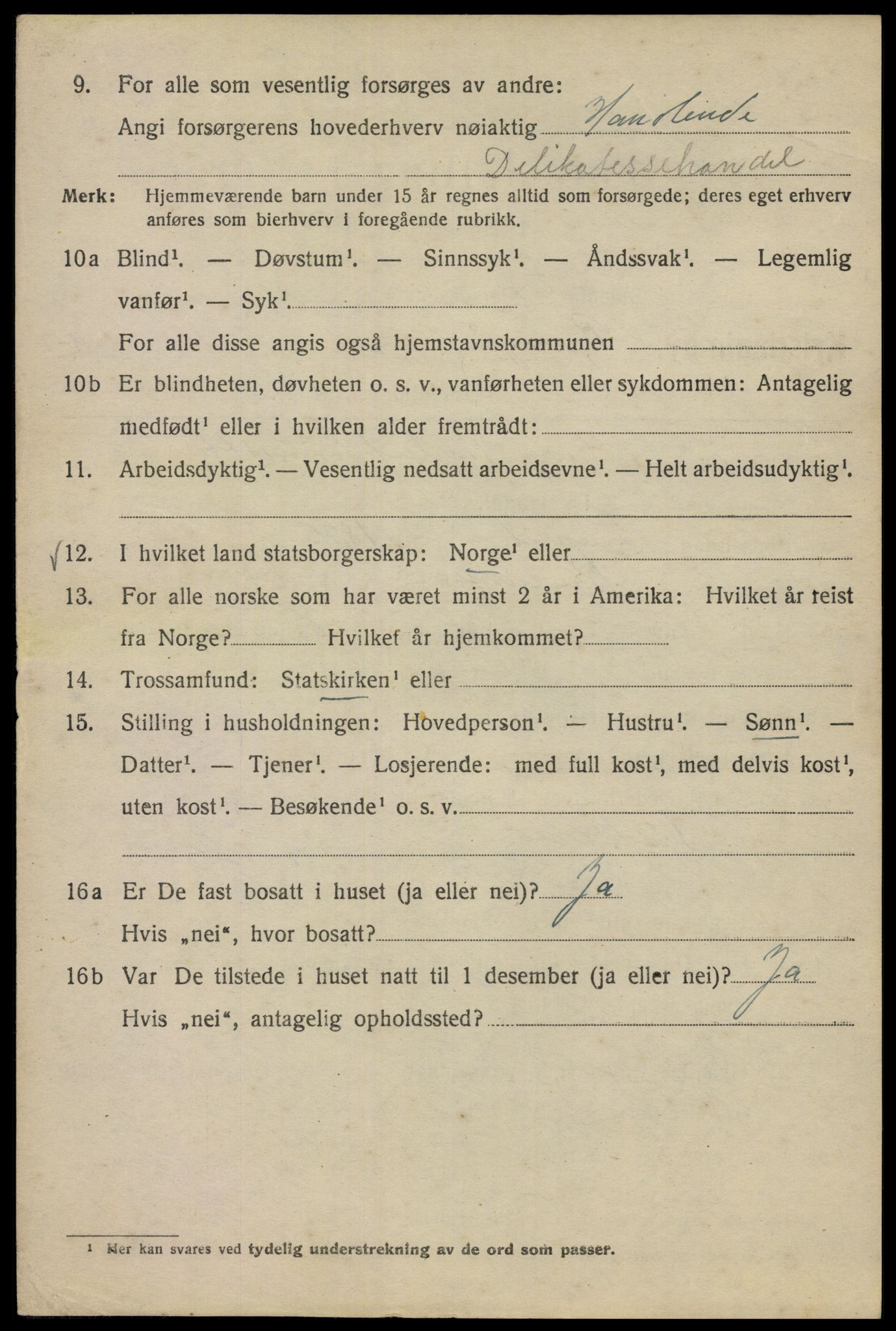 SAO, 1920 census for Kristiania, 1920, p. 158656