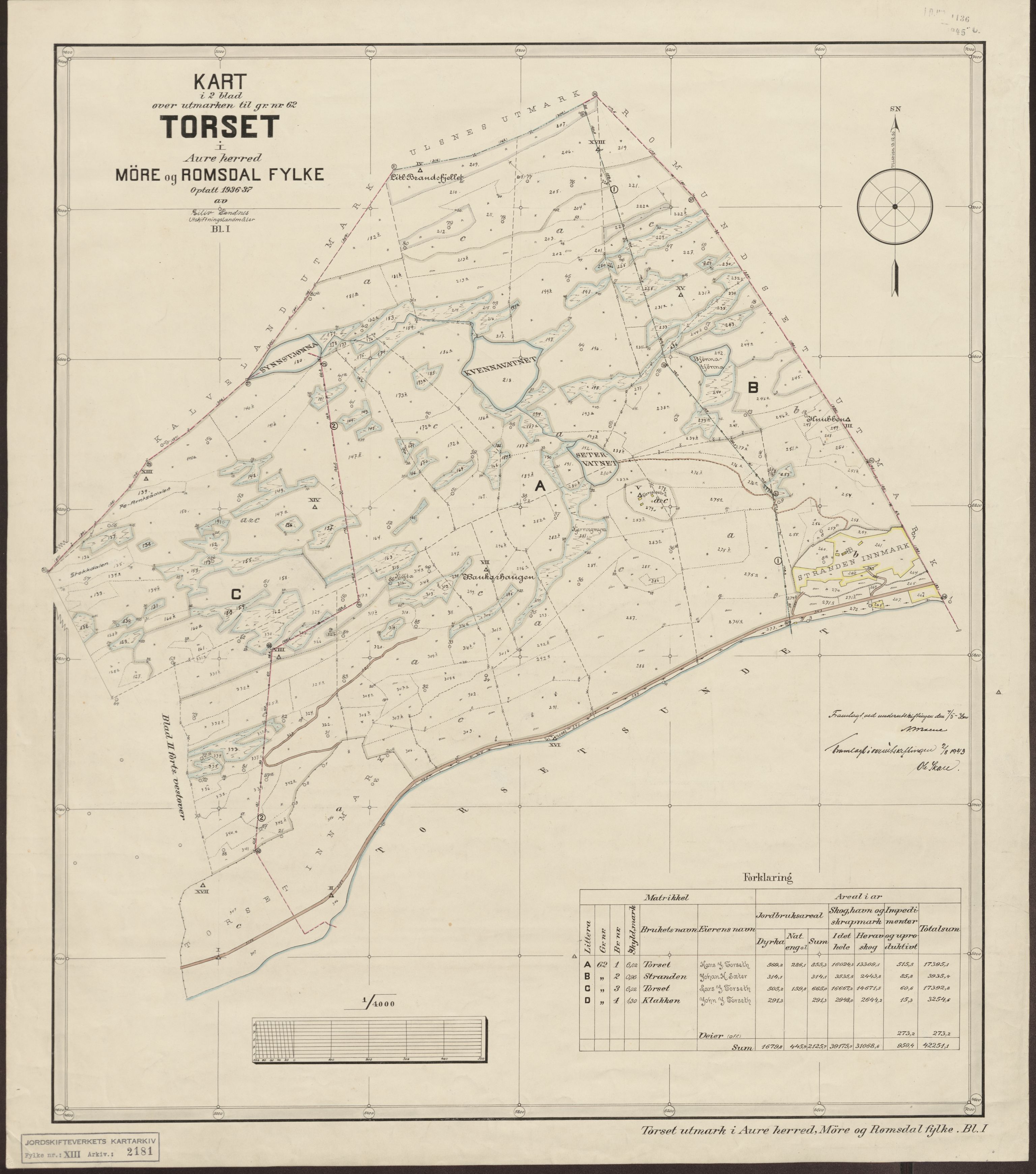 Jordskifteverkets kartarkiv, AV/RA-S-3929/T, 1859-1988, p. 2697